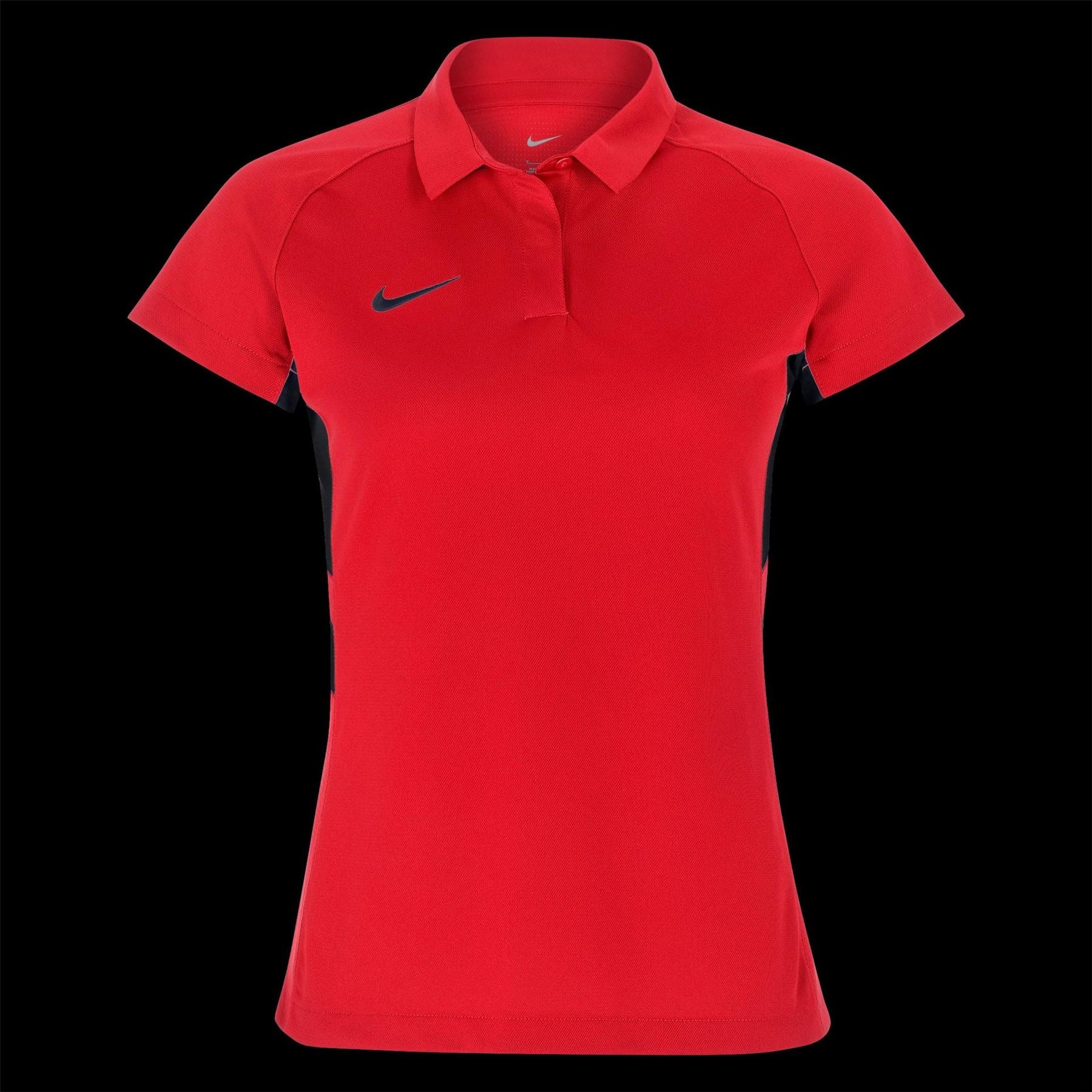 Nike Collared Neck Raglan Short Sleeve Polo Shirt
