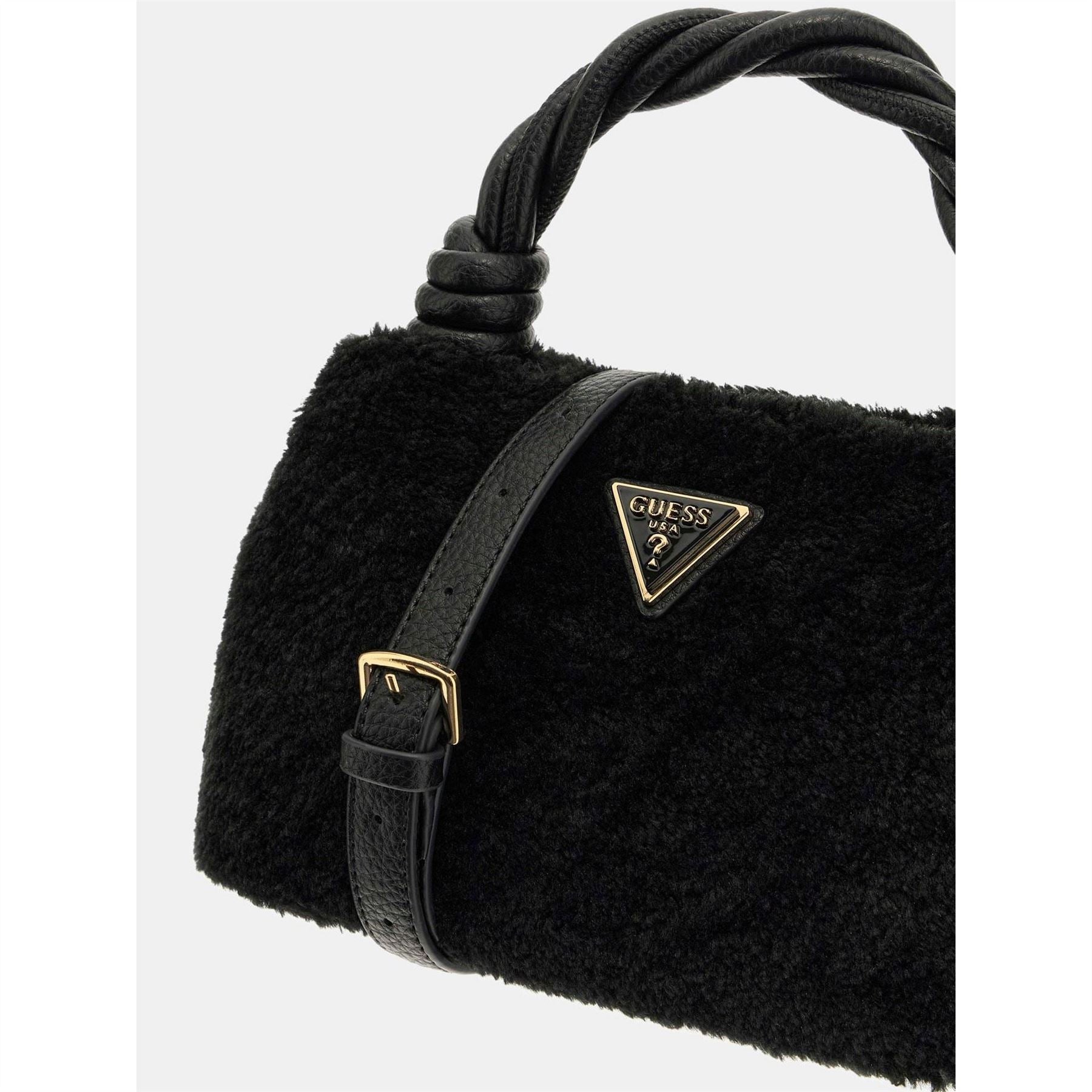Guess Shaida Toph Leopard Patterned Trapezoid Tote