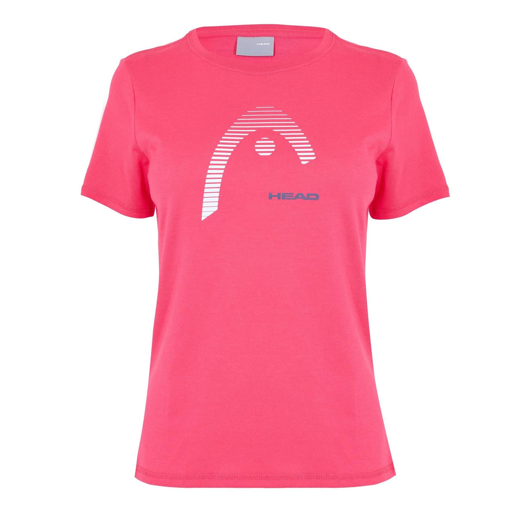 HEAD Club Lara Crew Neck Ribbed Collar Short Sleeve T-Shirt