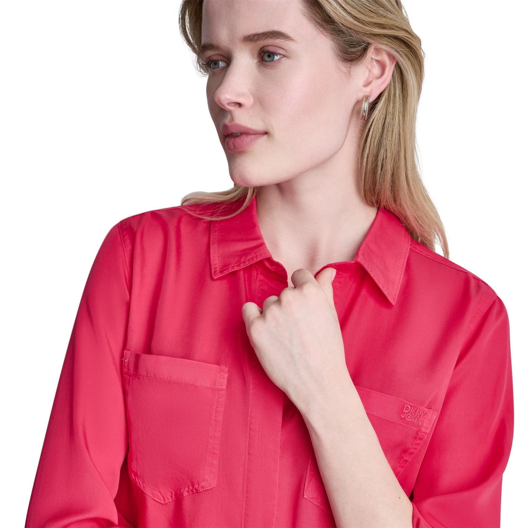 DKNY Long Sleeve Blouse