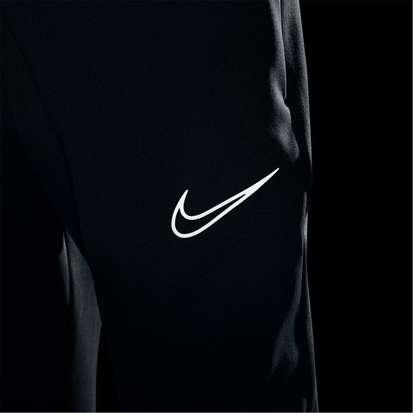 Nike Acad Solid Patterned Slim Track Pants