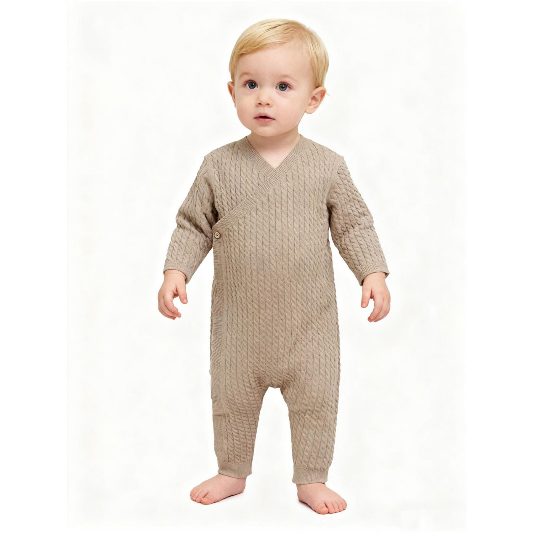Pretty Green Viscose Long Sleeve Sleep Suit Onesie