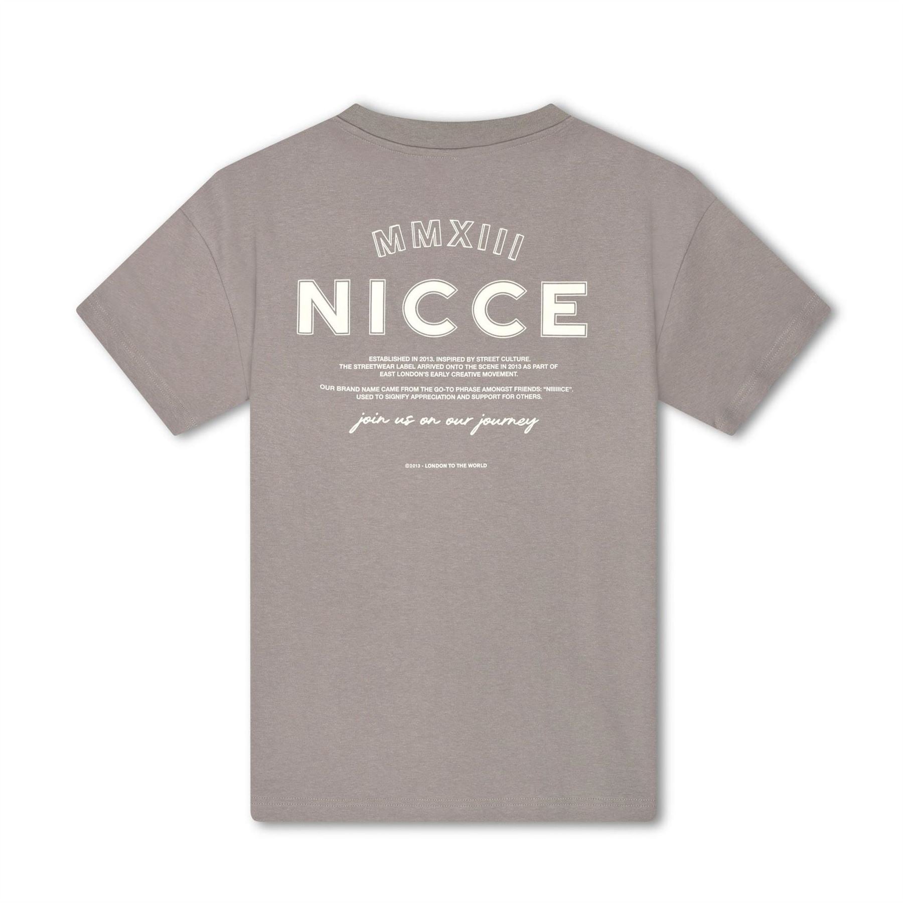 Nicce Crew Neck Short Sleeve Boyfriend T-Shirt