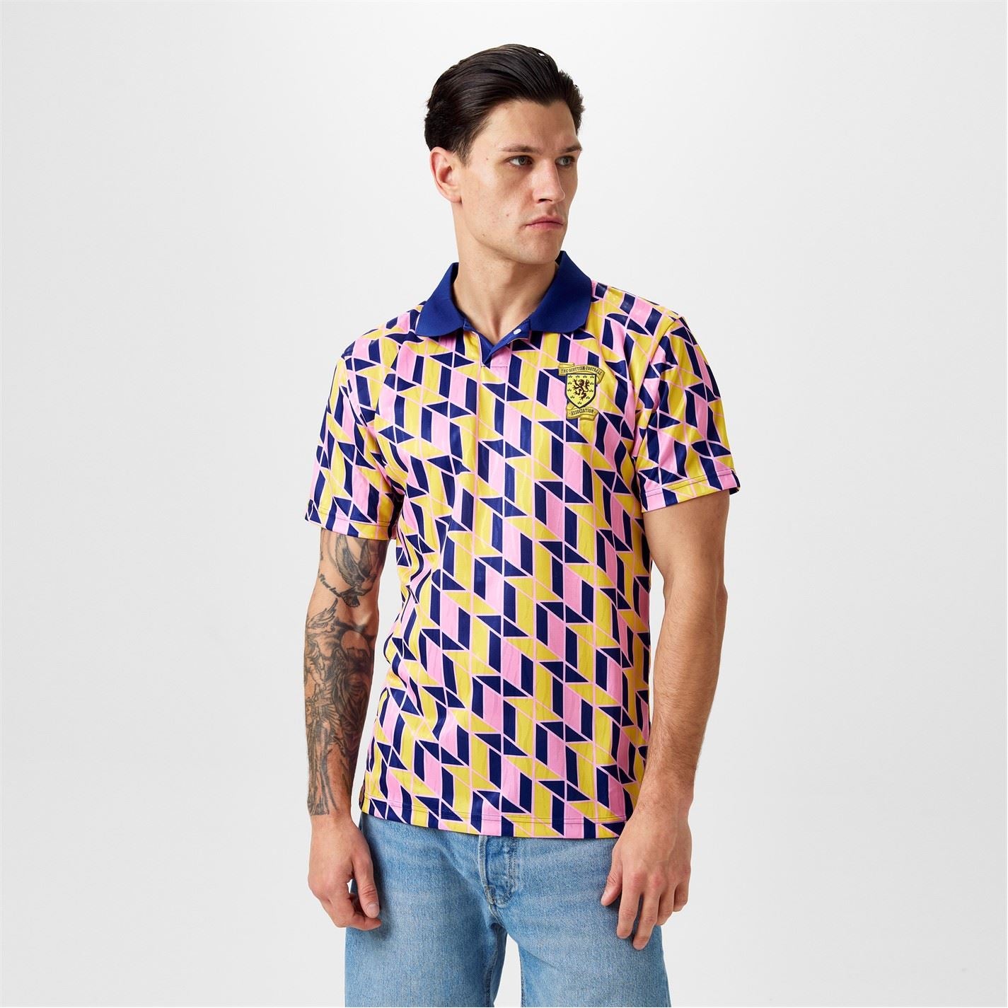 Score Draw Scotland Third Regular Fit Short Sleeve Shirt