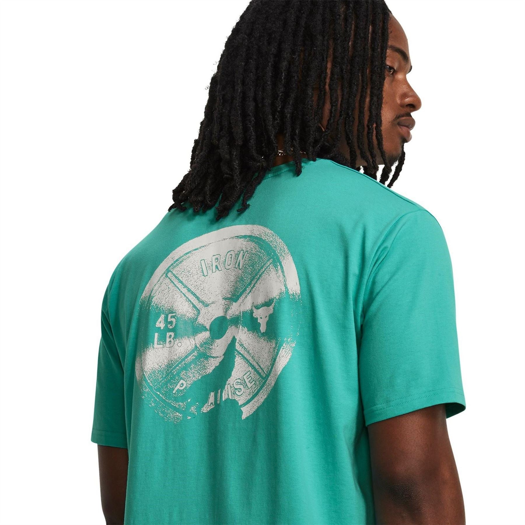 Under Armour Project Rock Night Graphic Crew Neck T-Shirt