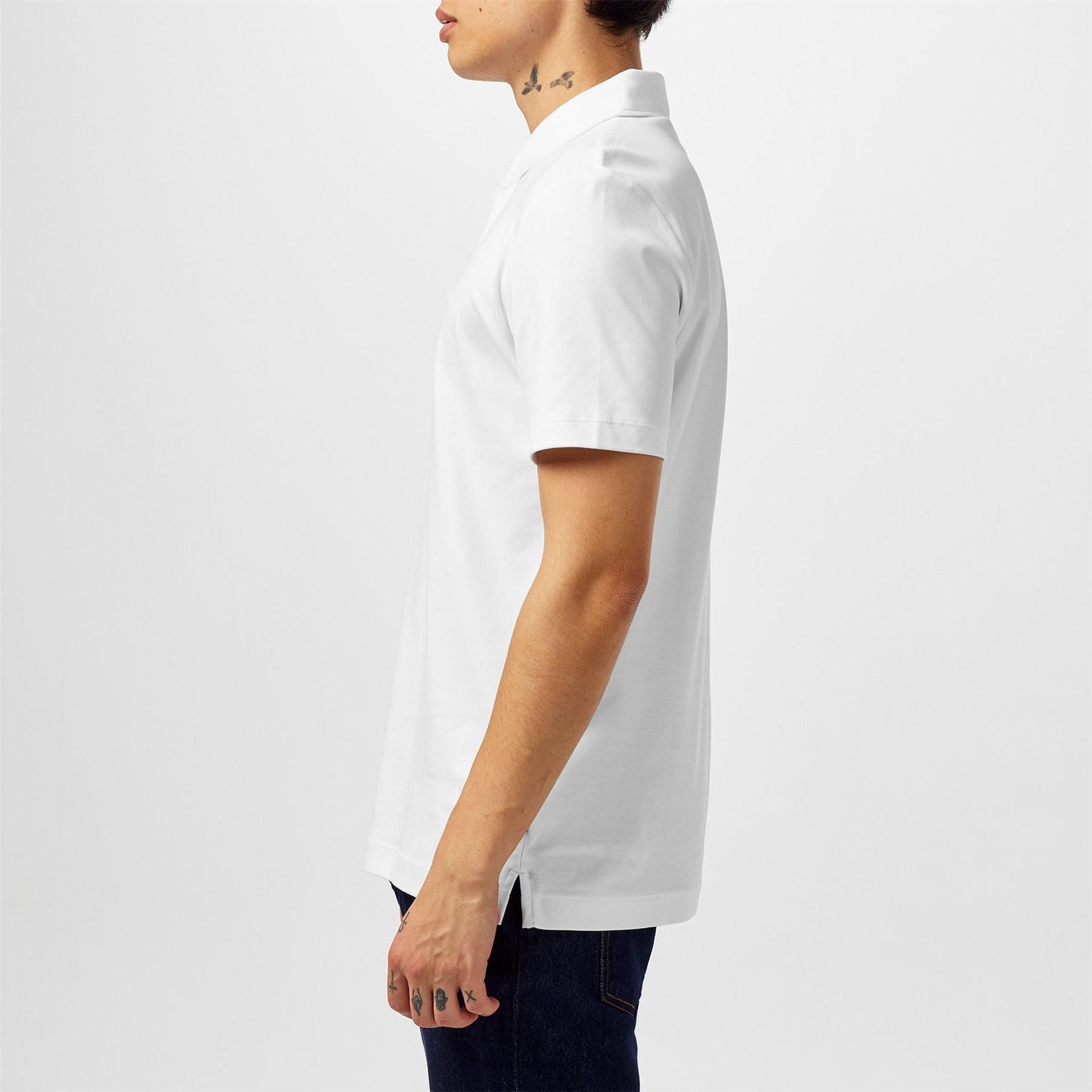 Boss BOSS BLACK Short Sleeve Polo Shirt with Logo Detail   Slim Fit
