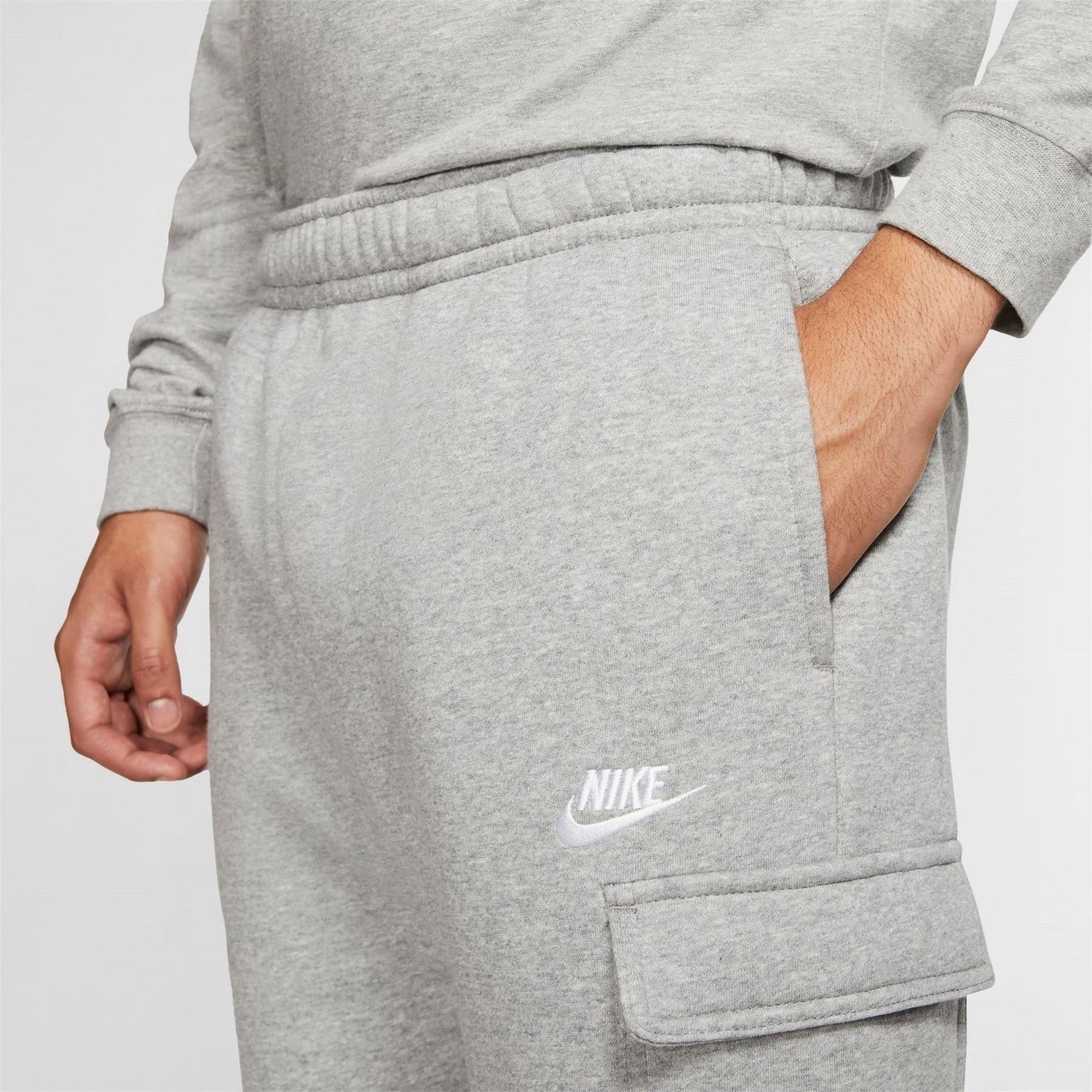 Nike Mens Sportswear Club Fleece Cargo Pants