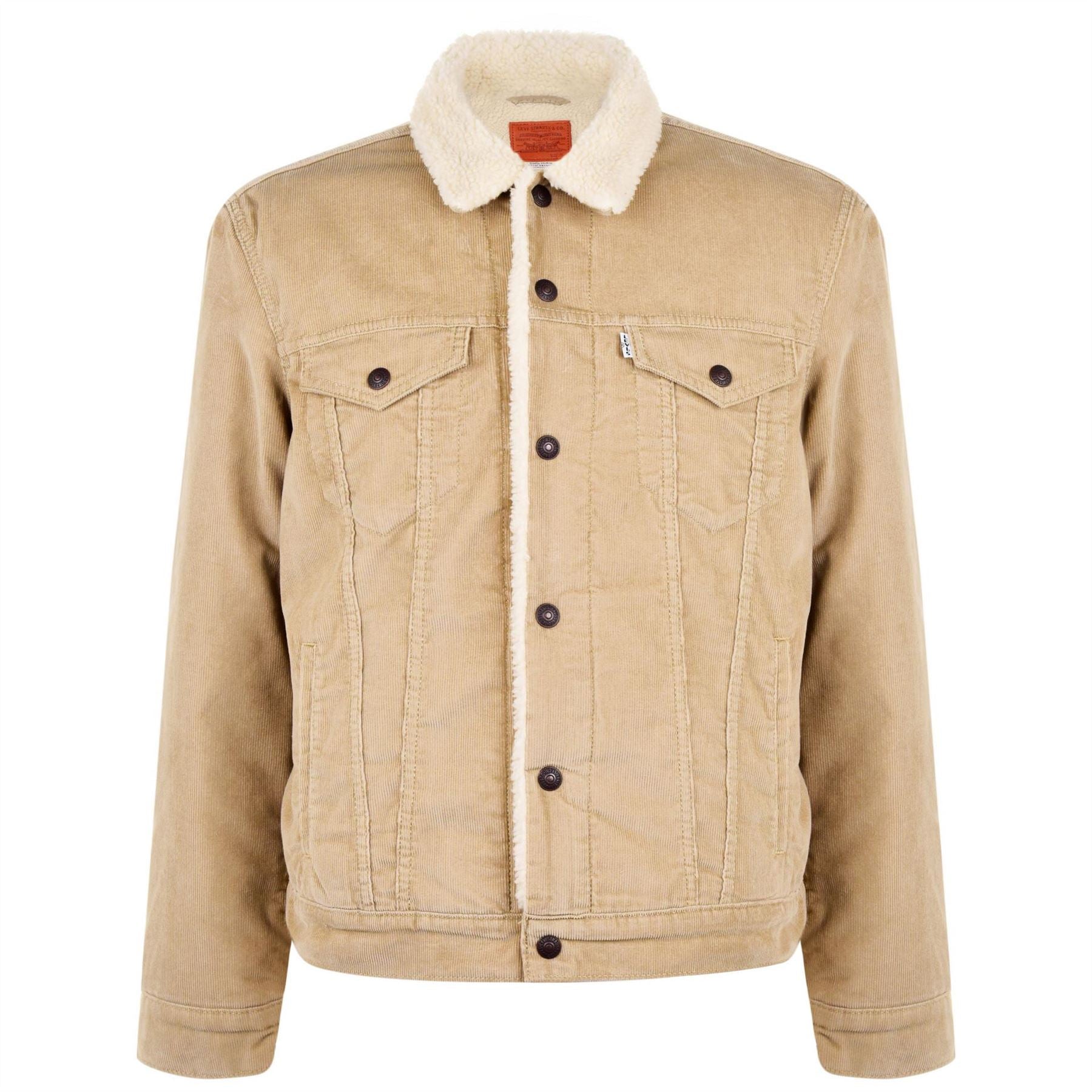 Levis Type 3 Sherpa Cotton Mix Long Sleeve Denim Jacket