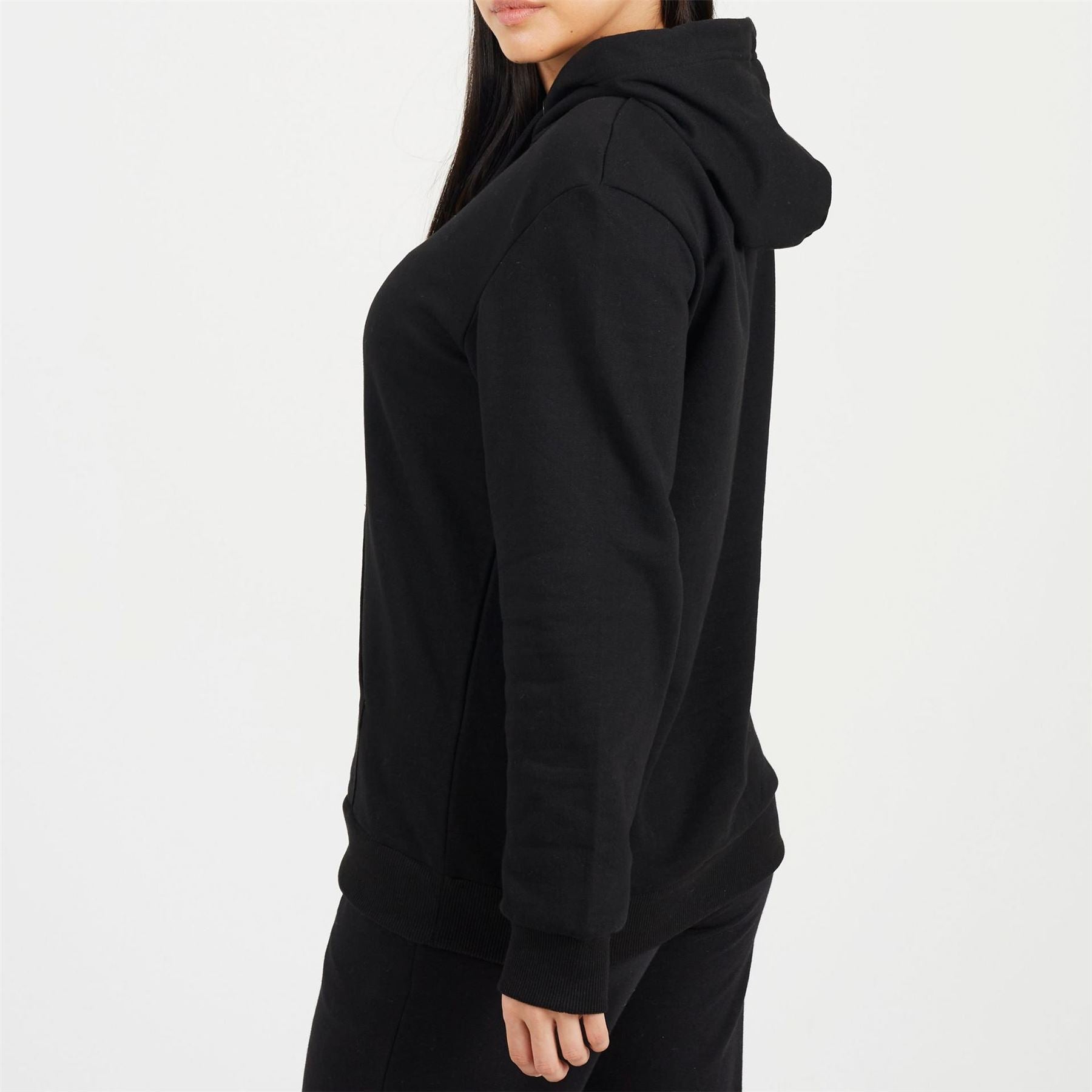 Brave Soul Hooded Neck Long Sleeve Kangaroo Pocket Sweatshirt