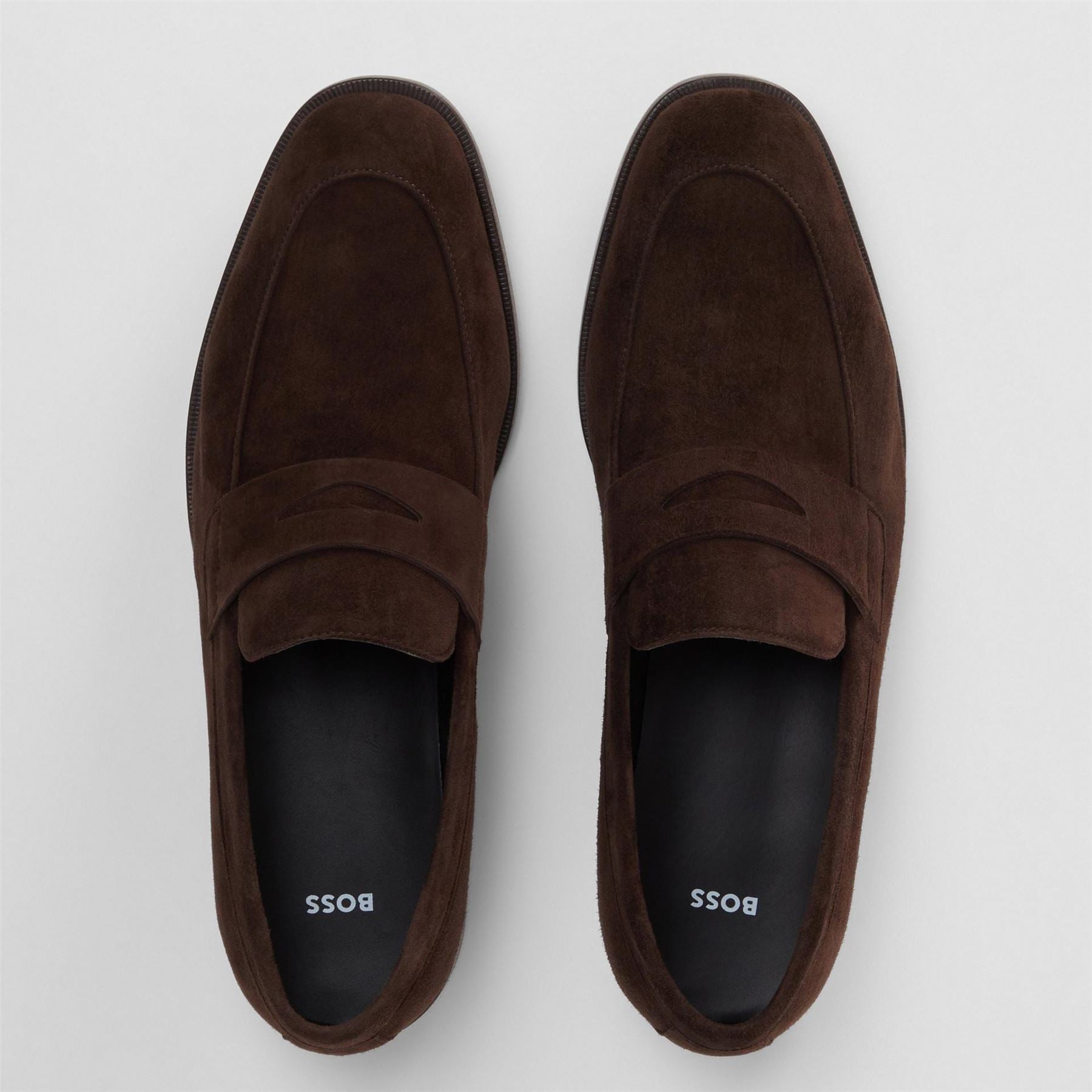 Boss Penny Loafer Round Toe Shoes