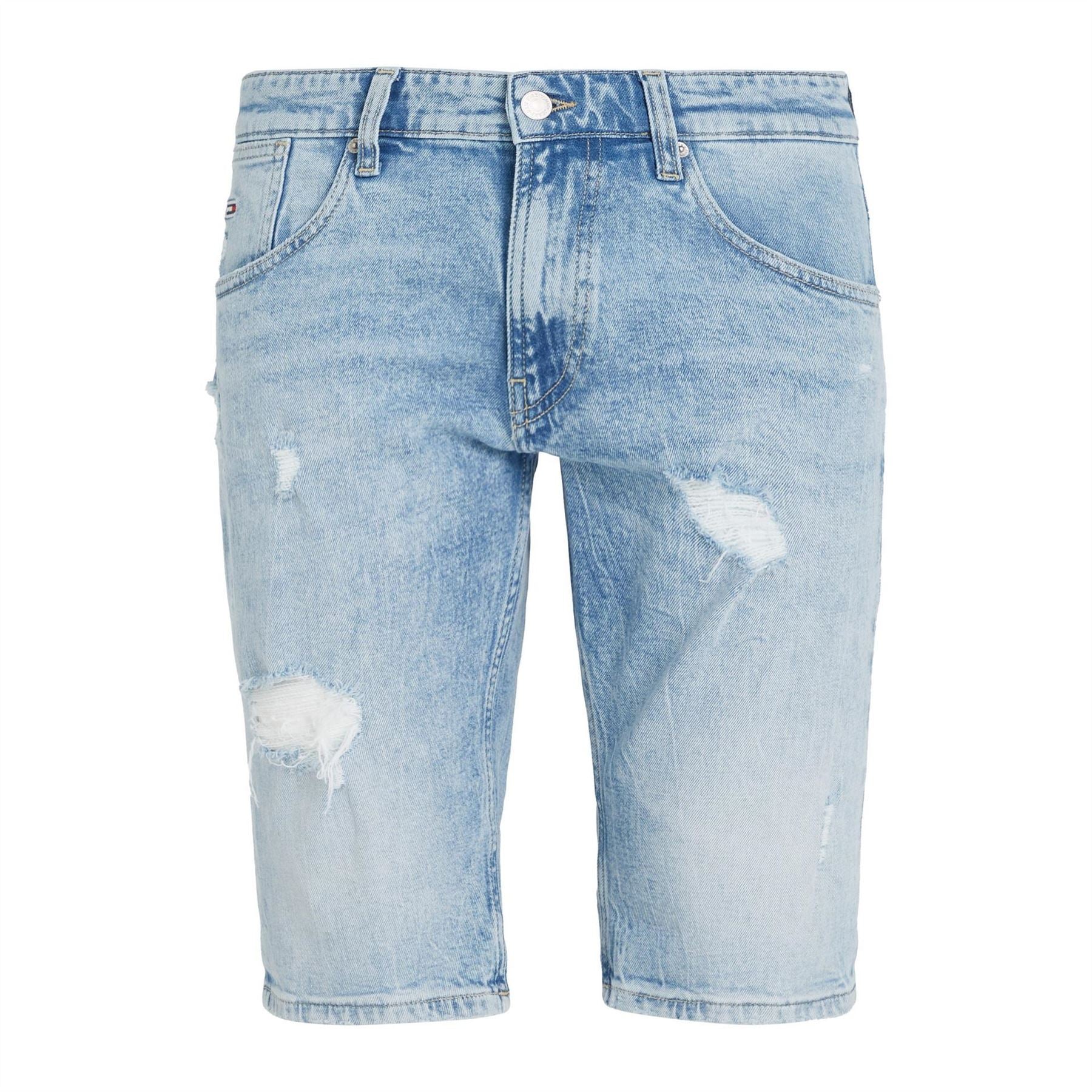 Tommy Jeans Denim Bermuda Shorts Light Wash