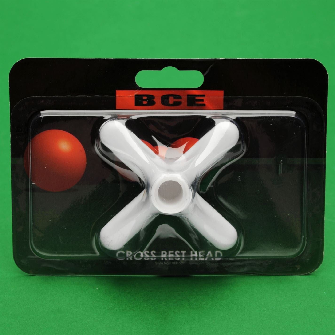 BCE Snooker Cross Rest Head Adults