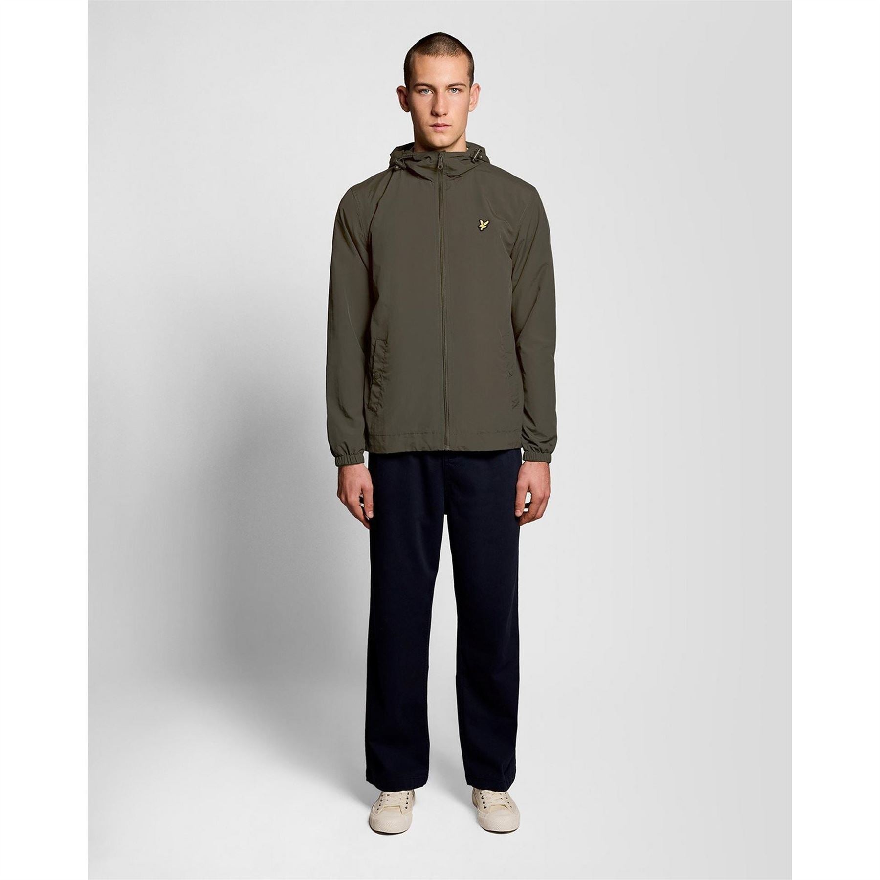 Lyle and Scott  And  Scott Mens Water Resistant Zip Through Jacket