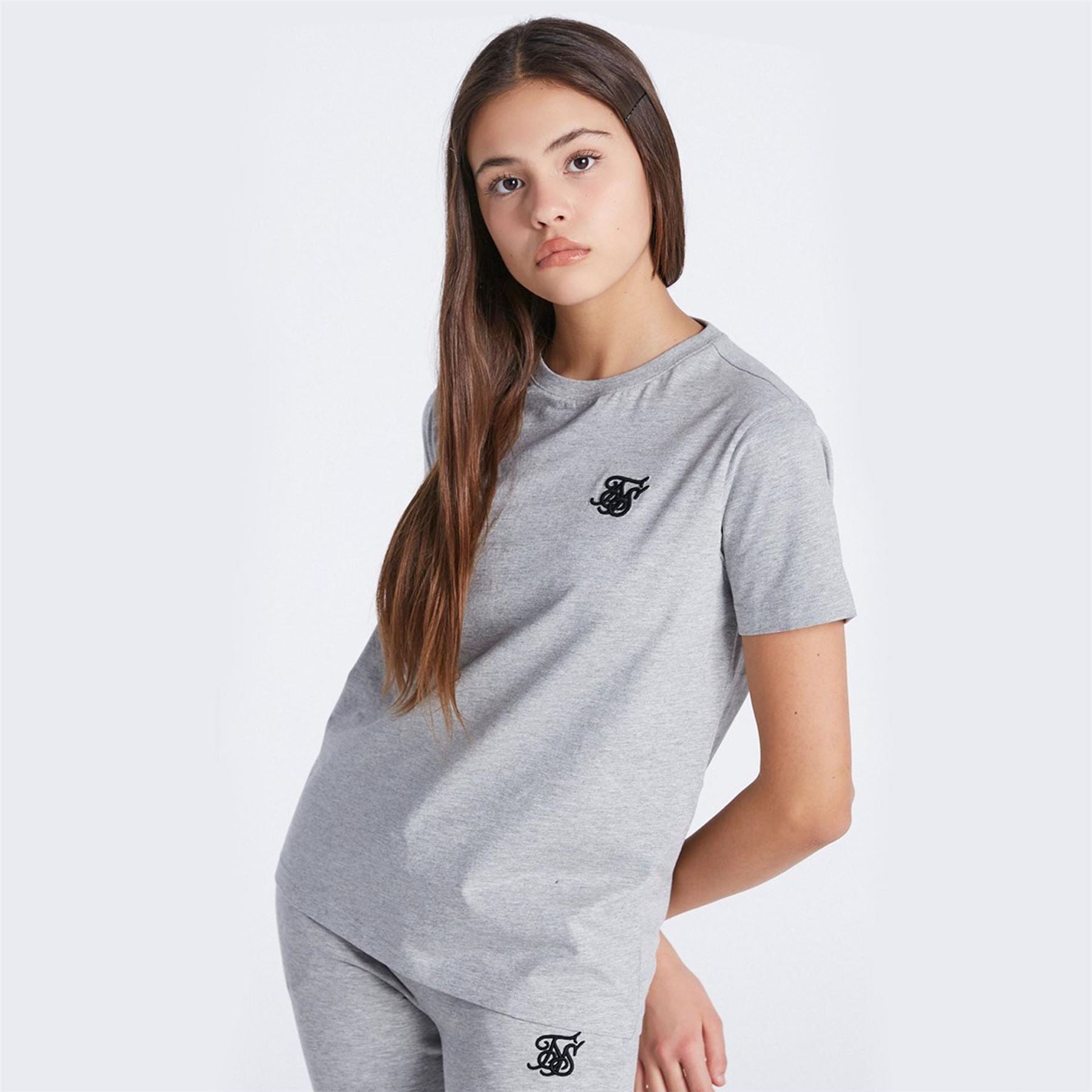 SikSilk Oversize Fit Crew Neck T-Shirt