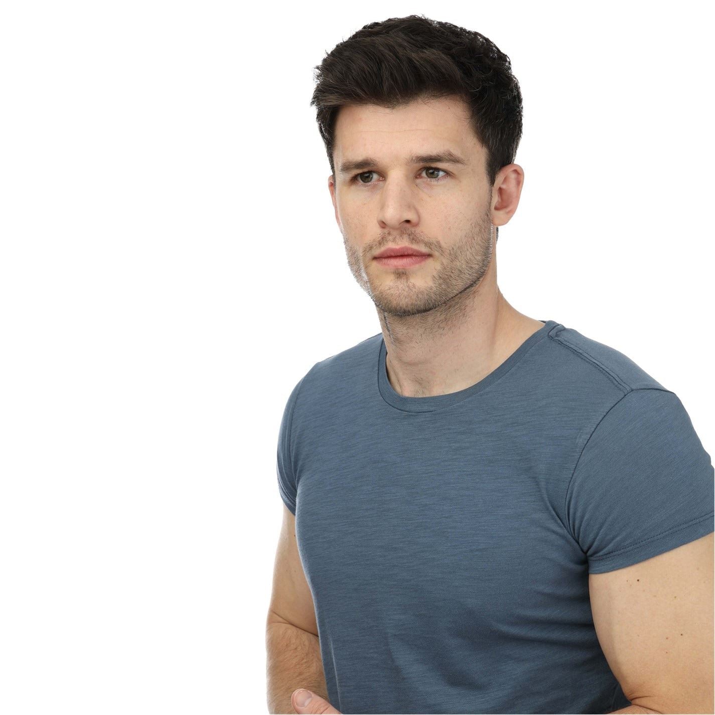 DOCKERS Crew Neck Regular Fit Short Sleeve T-Shirt