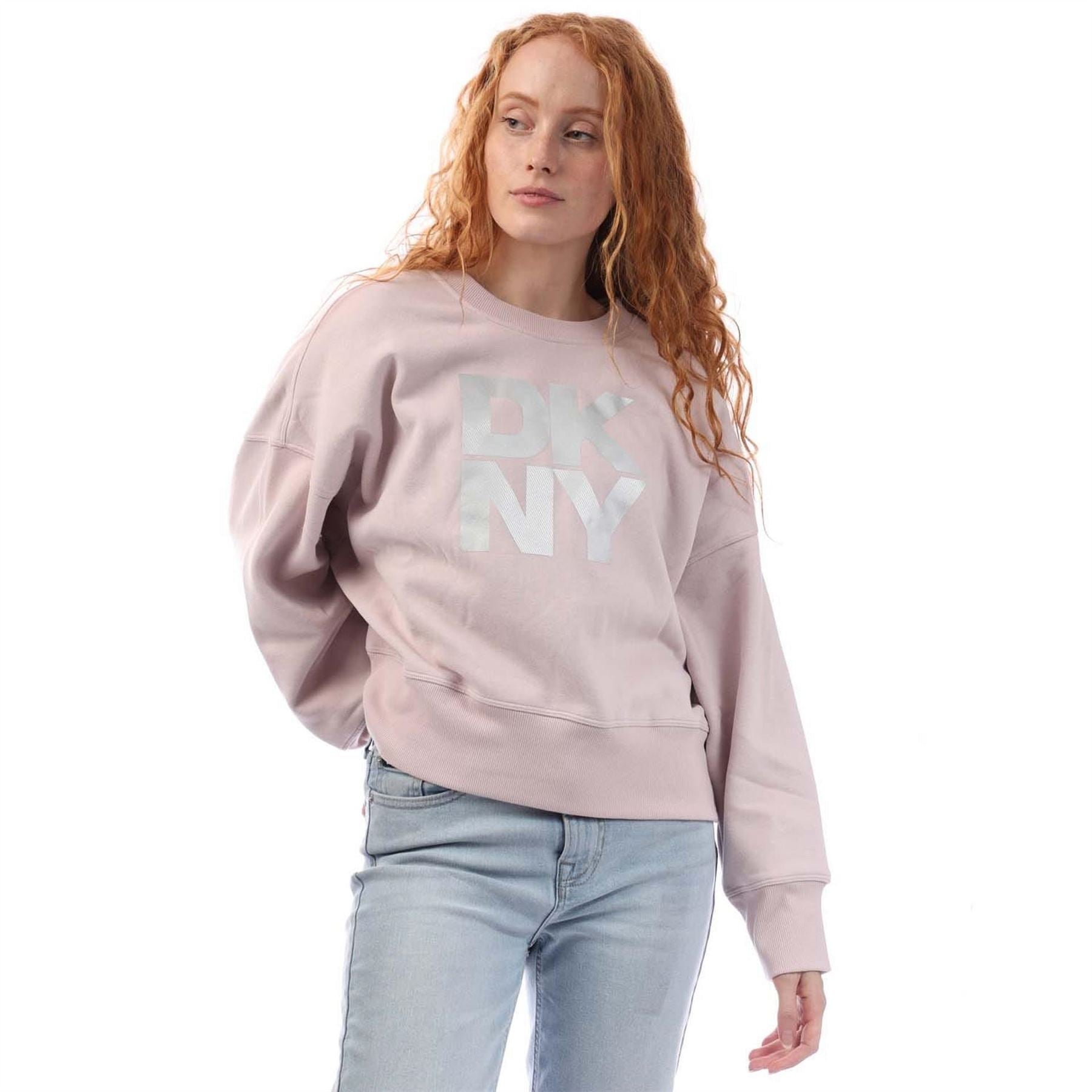 DKNY Logo Crew Neck Sweat