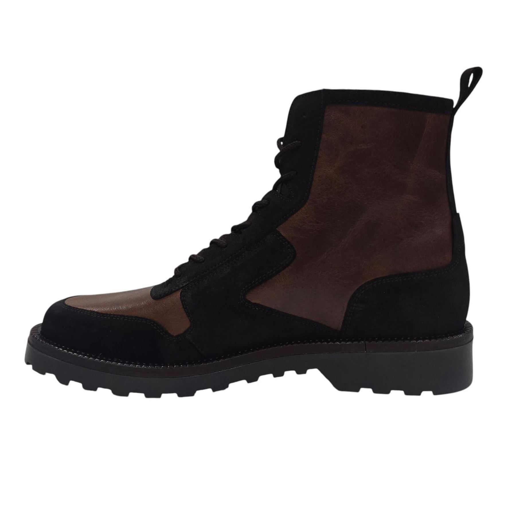 Firetrap Akashi Leather Ankle Lace Up Hiker Boots