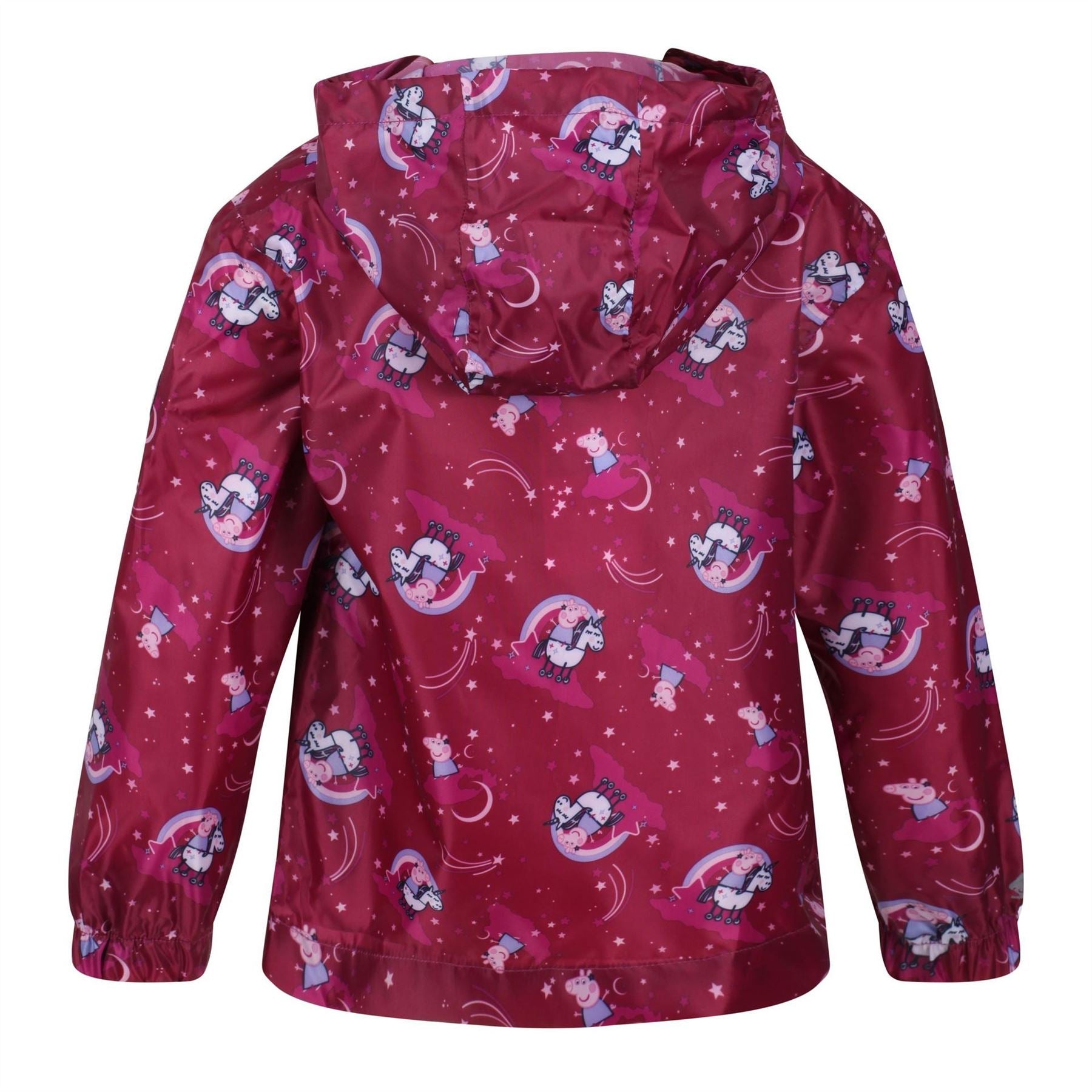 Regatta Pepa Hooded Rain Jacket with Elasticated Cuff