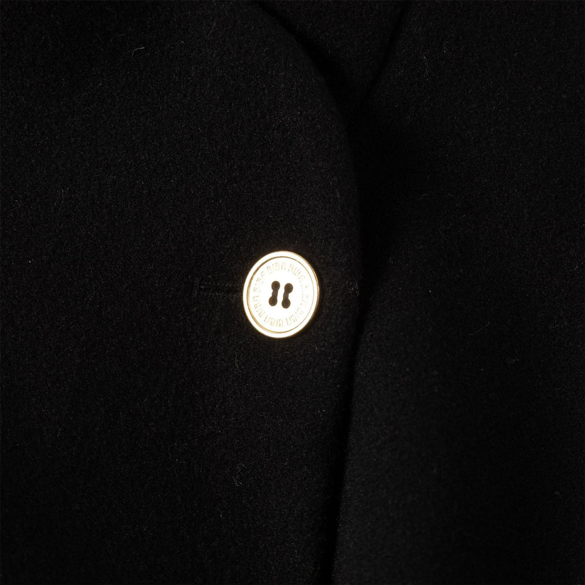 Biba Bobby Belted Long Sleeve Hip Length Pea Coat