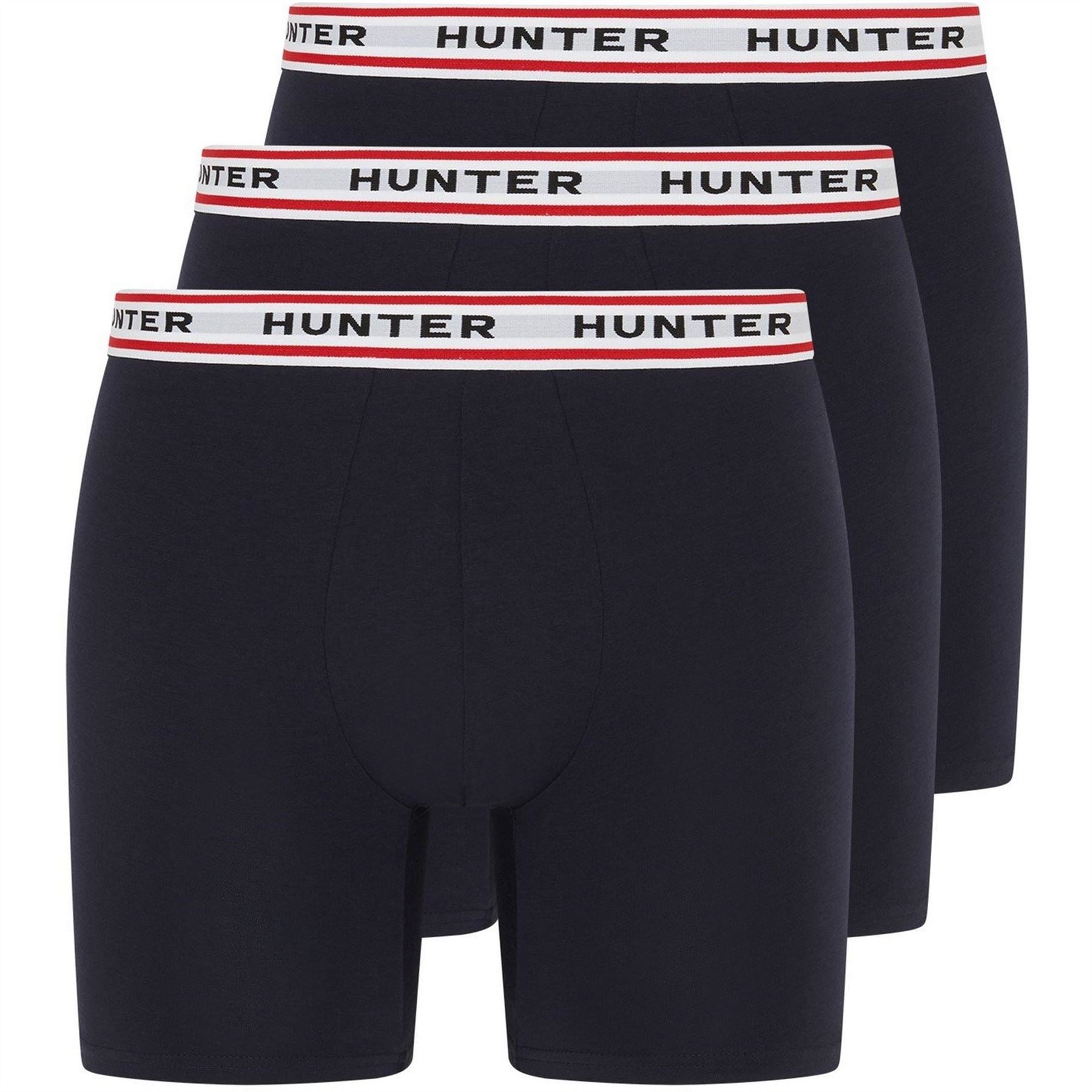 Hunter Mens 3 Pack Boxer Briefs