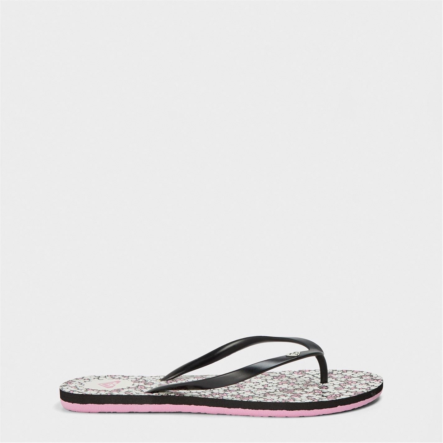 Roxy By The Sea Floral Flat Heel Flip Flops