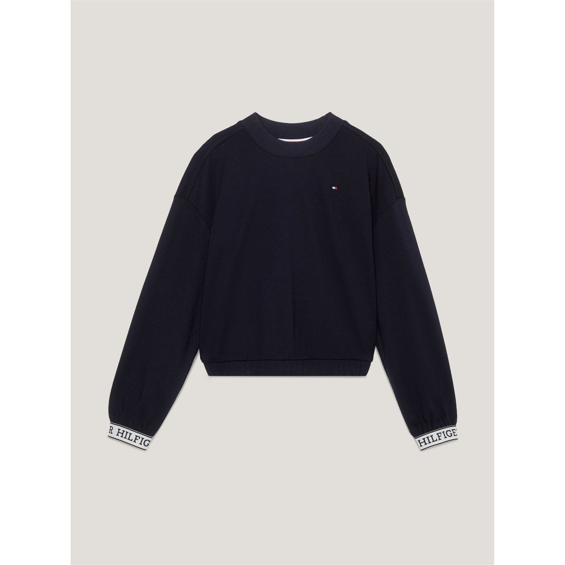 Tommy Hilfiger Tape Crew Neck Jumper Junior