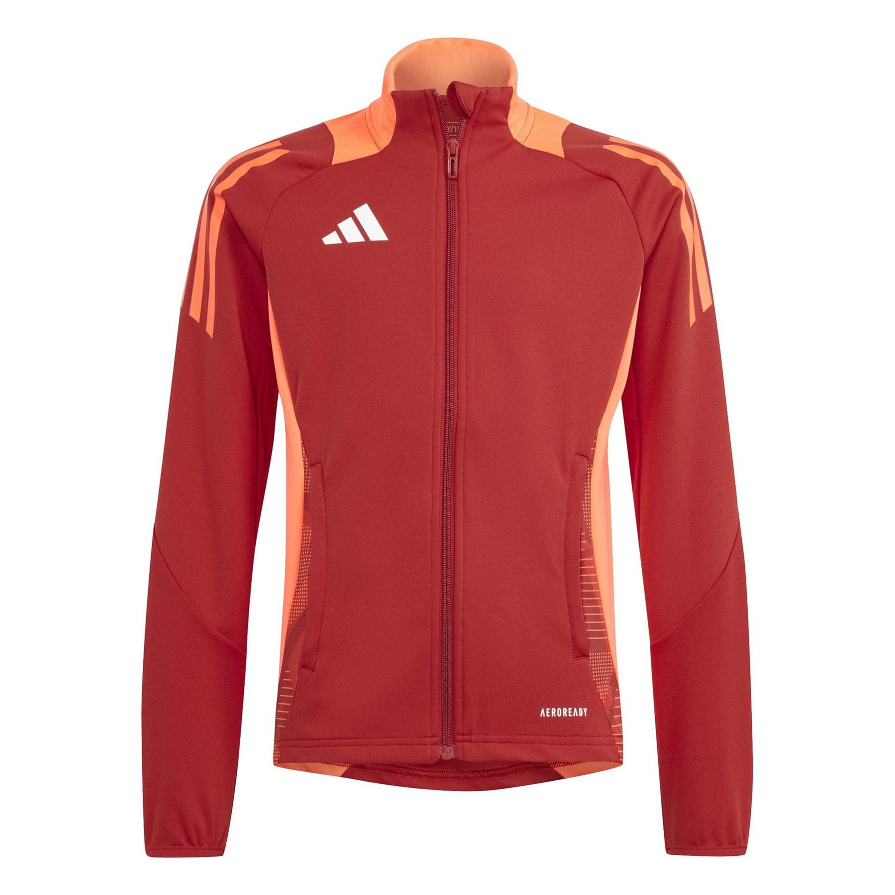 adidas Tiro24 Kids Funnel Neck Raglan Sleeve Athletic Top