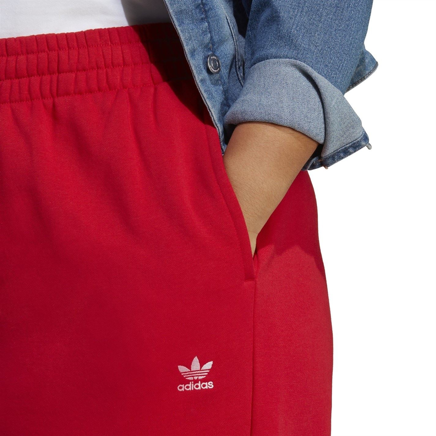 adidas Originals Womens Essentials Plus Size Fleece Joggers