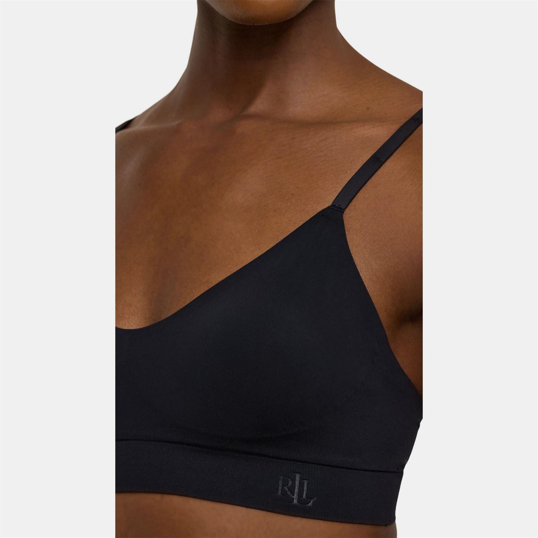 Lauren by Ralph Lauren Unlined Wire Free Seamless Scoop Bralette
