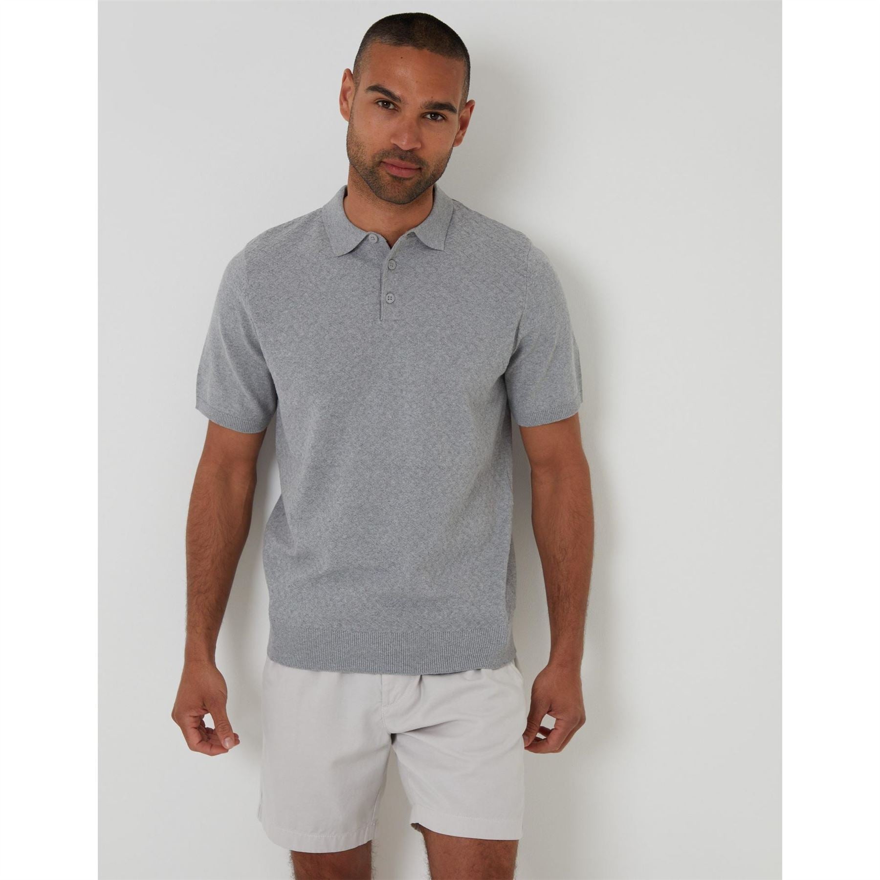 Threadbare Ollerton Collared Neck Short Sleeve Polo Shirt