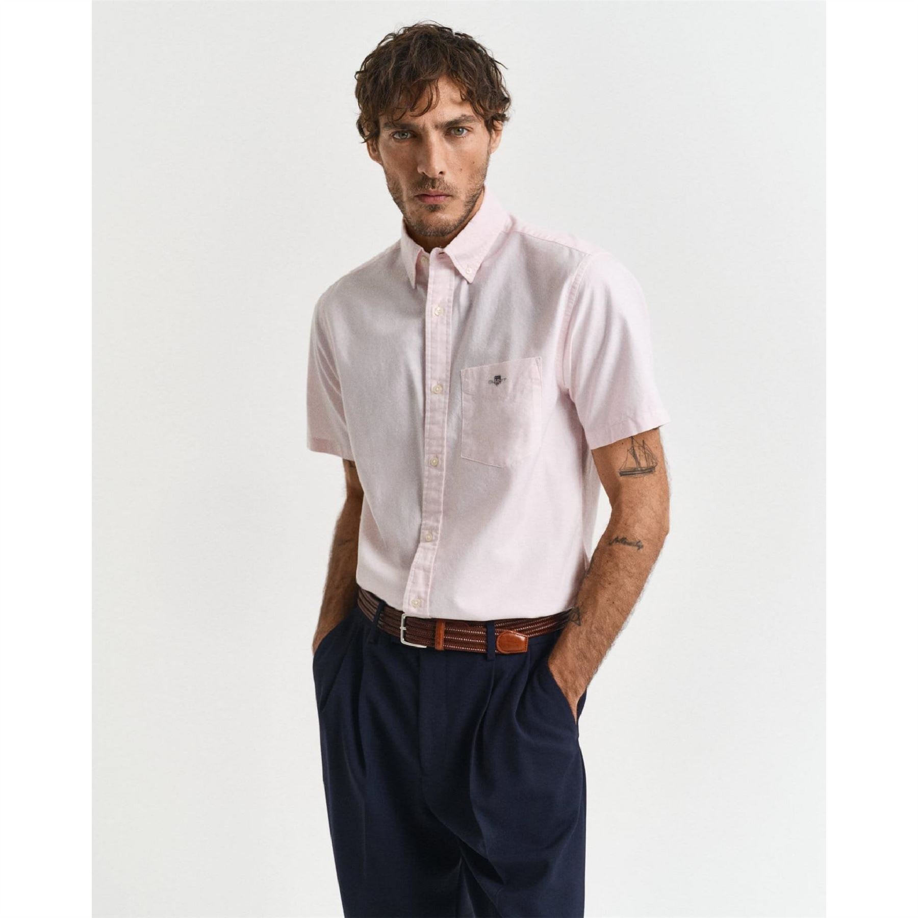 Gant Fit Classic Short Sleeves Oxford Shirt