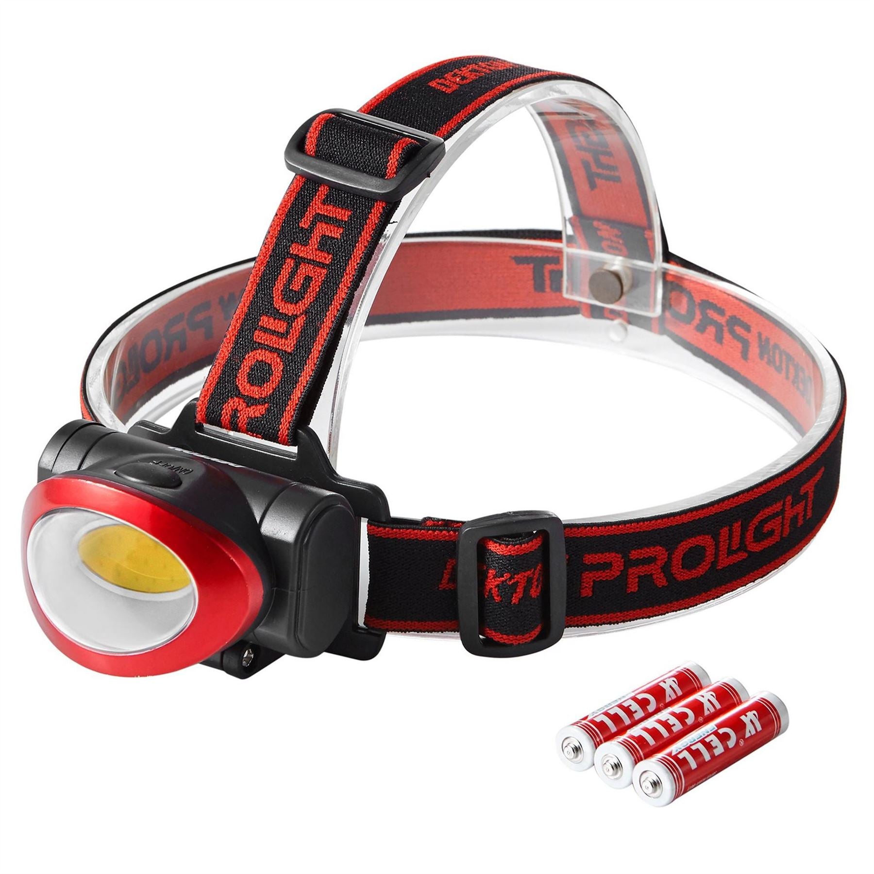 Dekton Cob Led Adjustable Head Torch