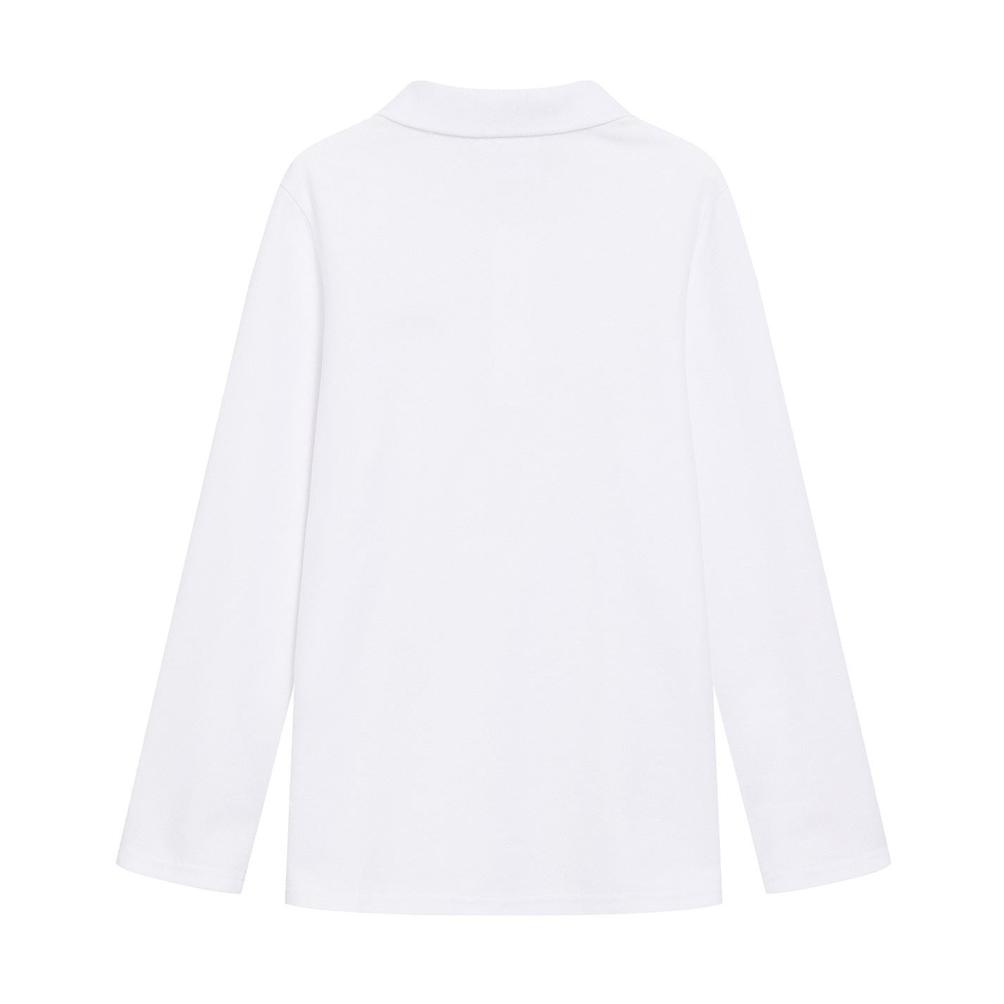 Slazenger Long Sleeve Plain Polo Junior