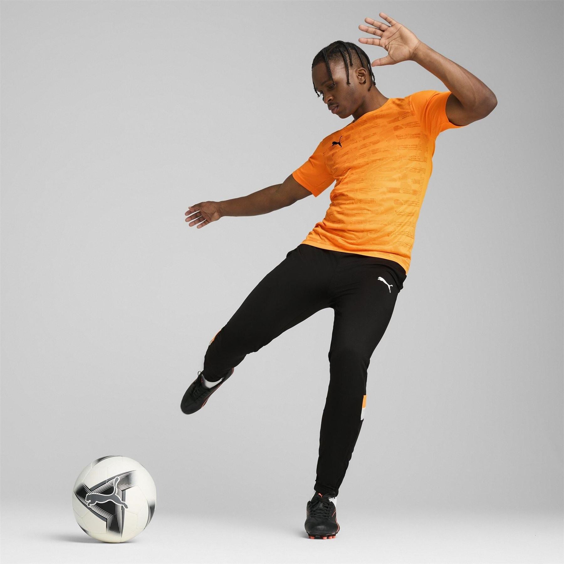 Puma Mens Individualrise Graphic Jersey T-Shirt