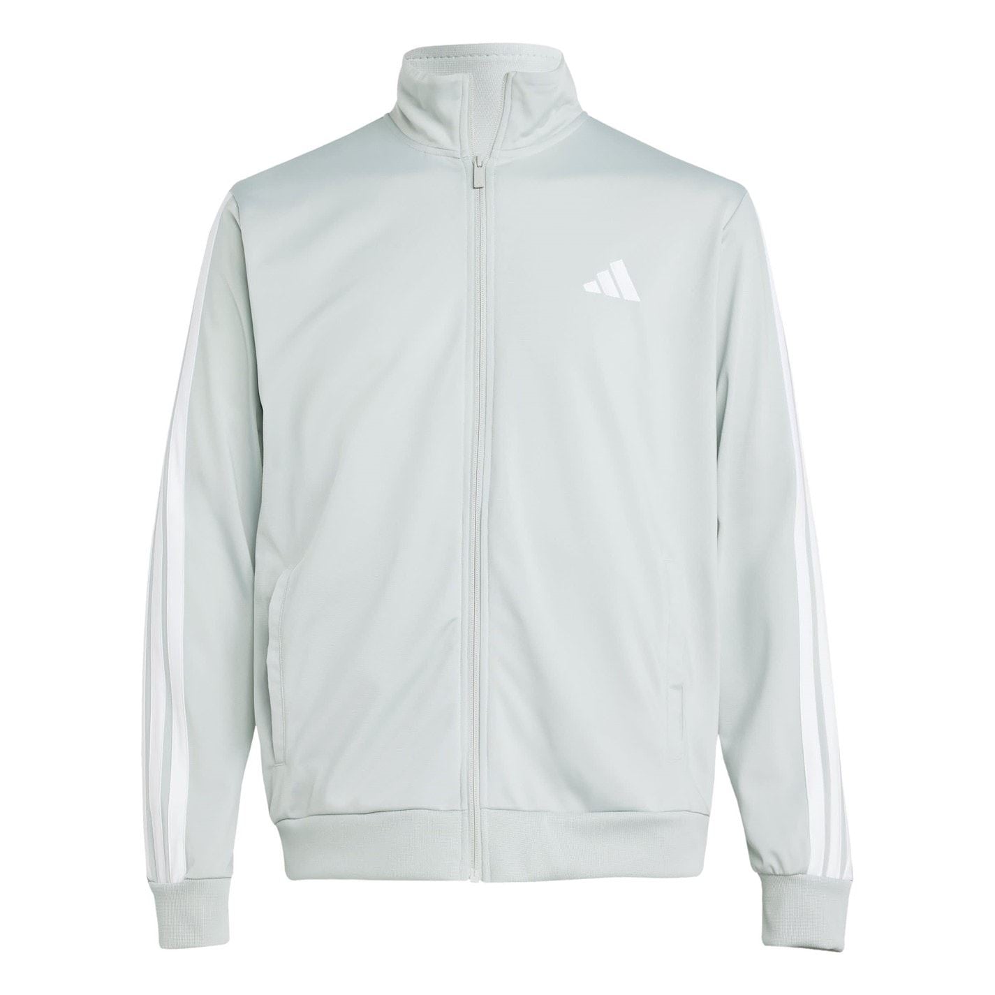 adidas Basic 3   Stripes Tricot Tracksuit