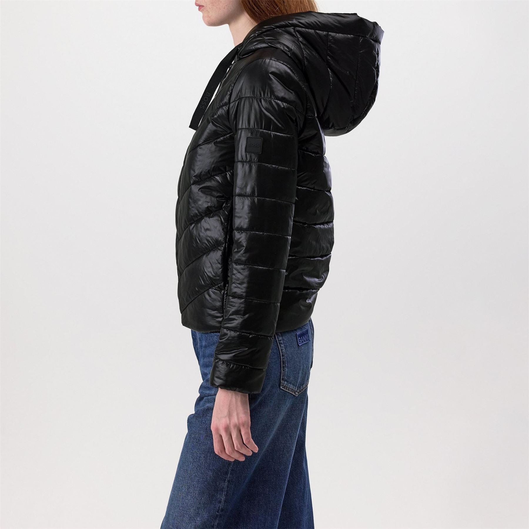 Boss Palatori  Orange Short Puffer Jacket