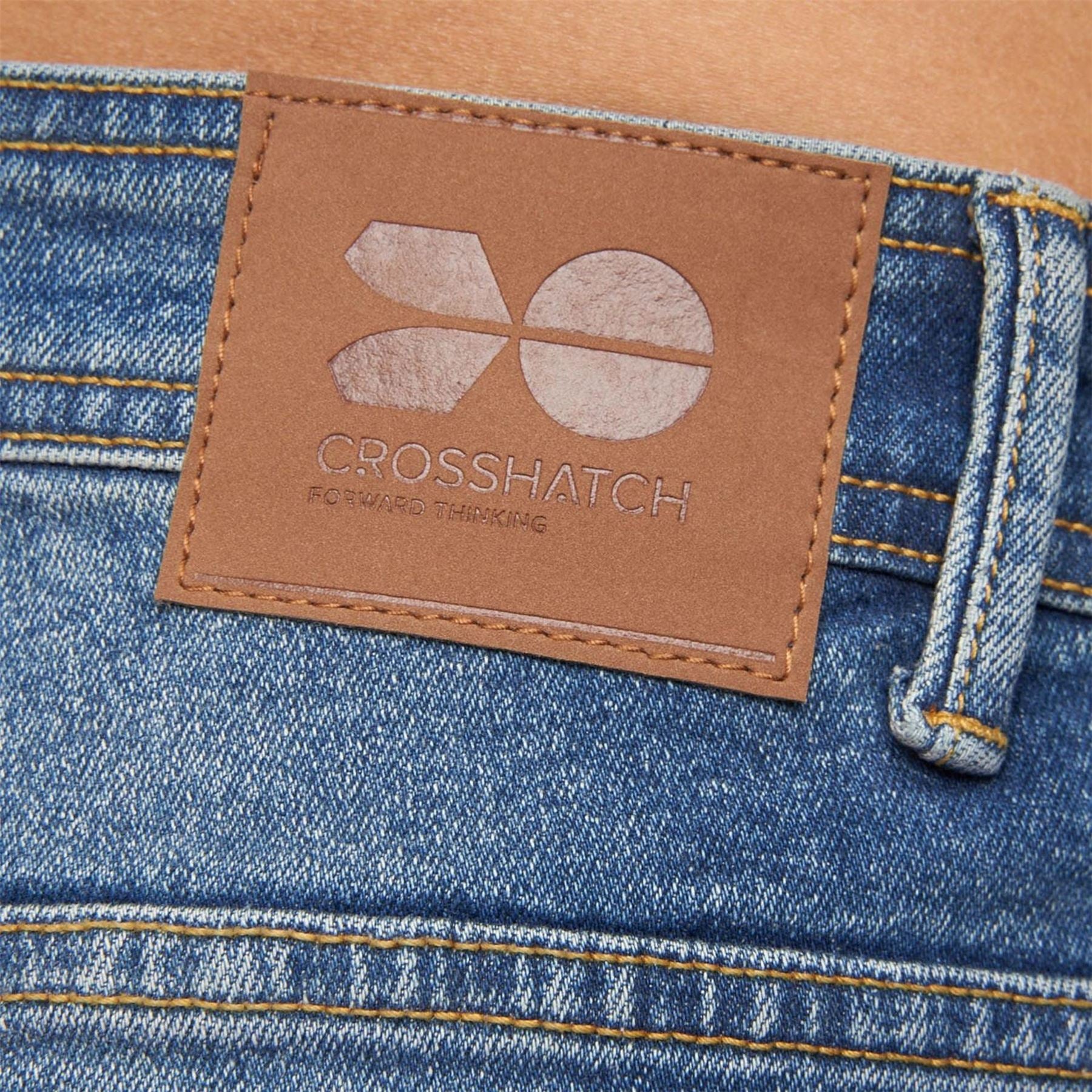 Crosshatch Slim Fit Jeans