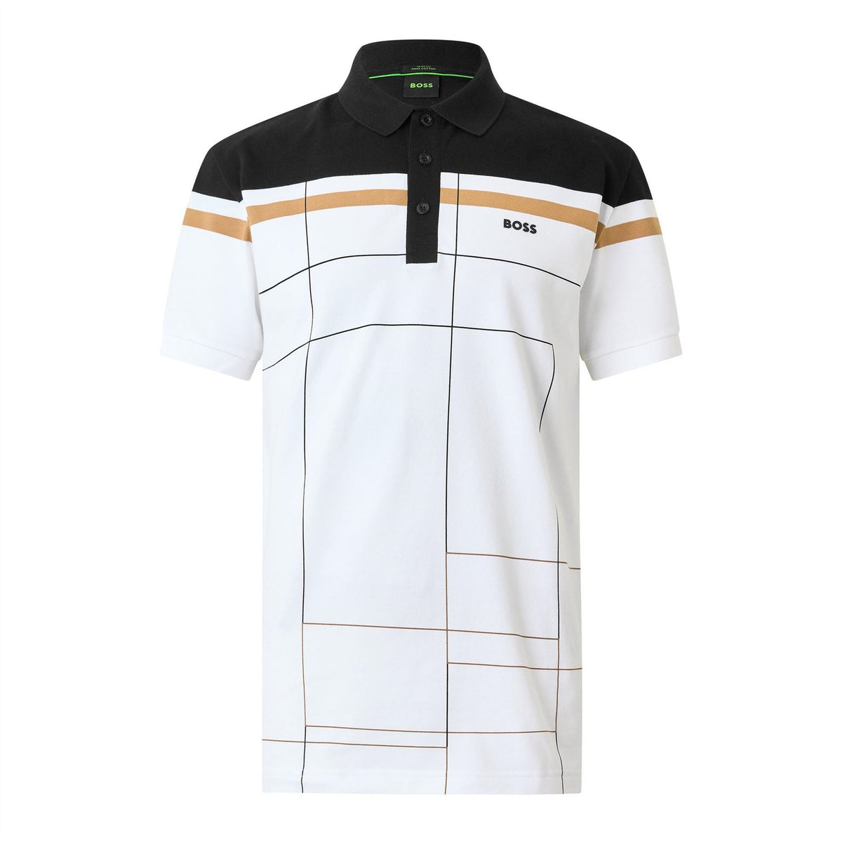 Hugo Paule Goc Cotton Short Sleeve Slim Fit Polo Shirt