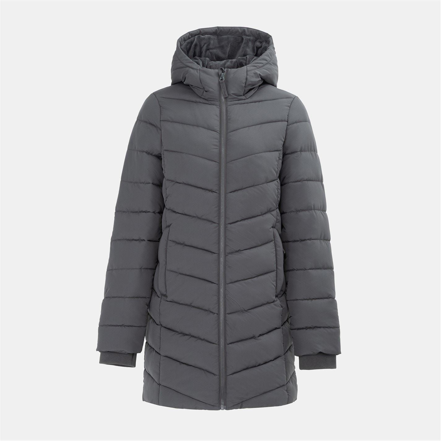 Slazenger Womens Mid Length Padded Jacket