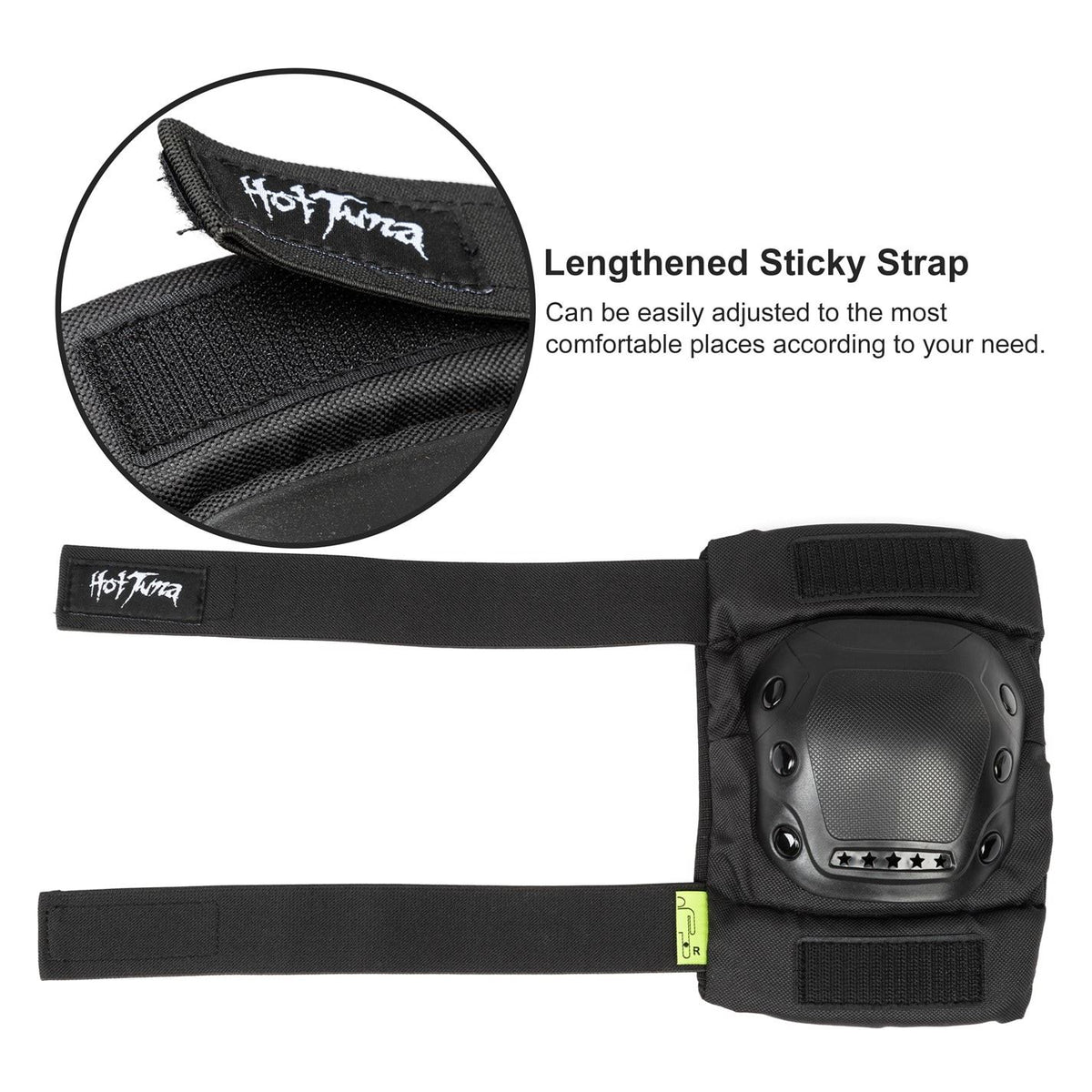 Hot Tuna Skate Protector 3pc Set   Knee Pads Elbow Pad And Wrist Guards