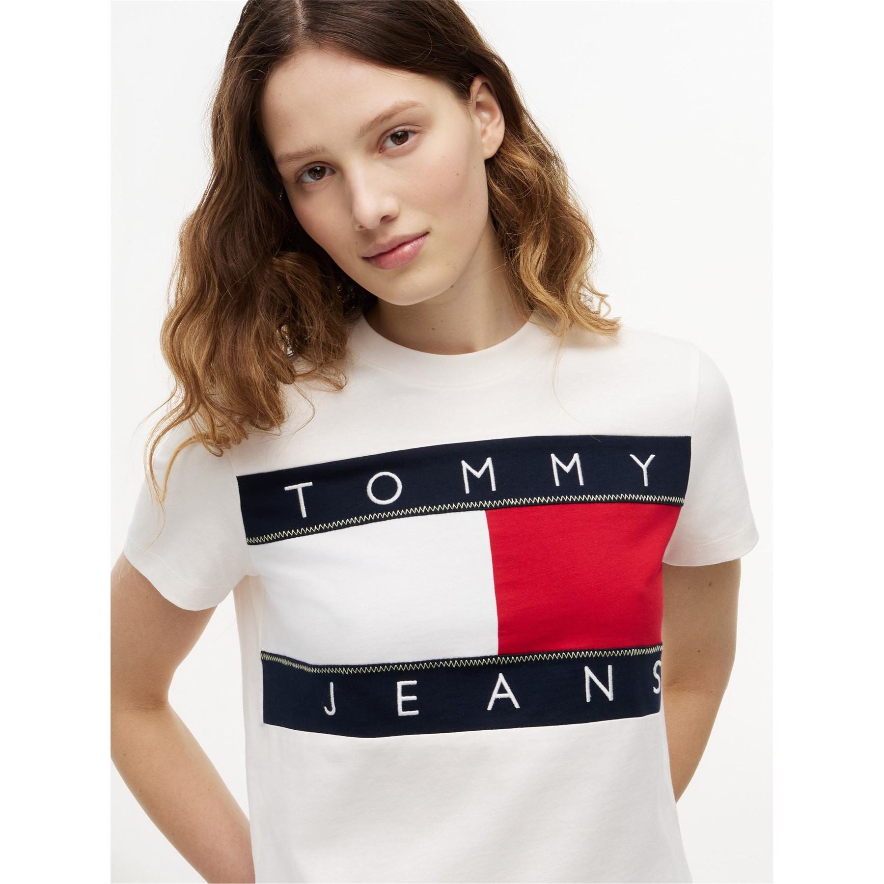 Tommy Jeans Cropped Crop Top