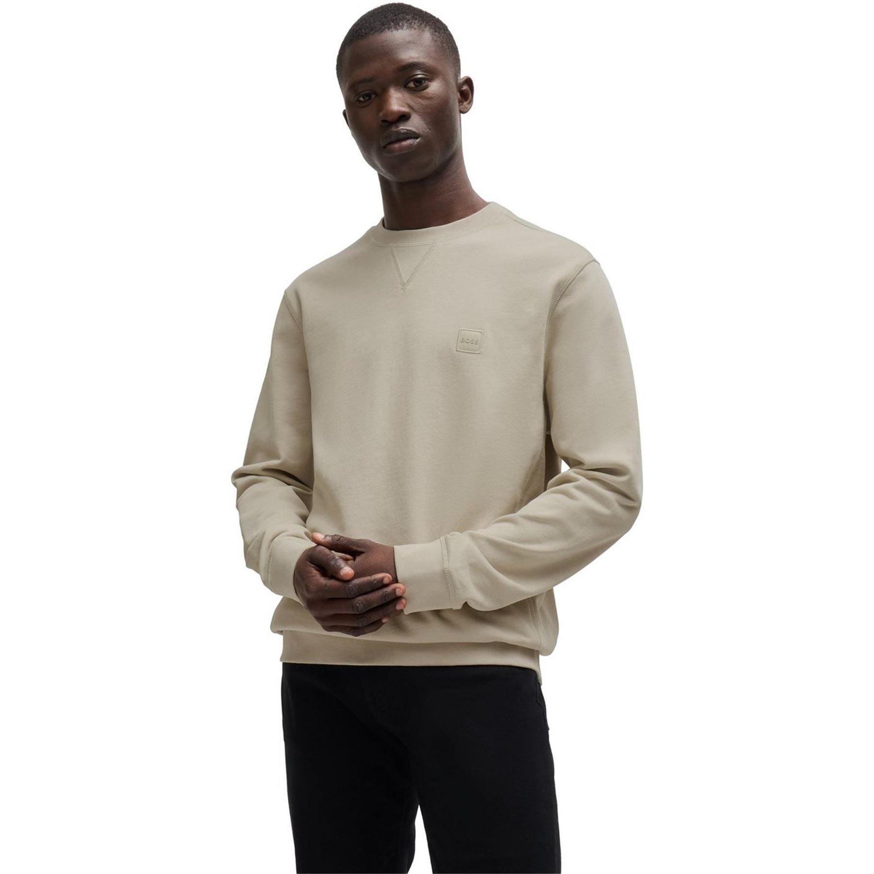 Boss Orange Long Sleeve Premium Cotton Sweatshirt (westart Crew Neck)
