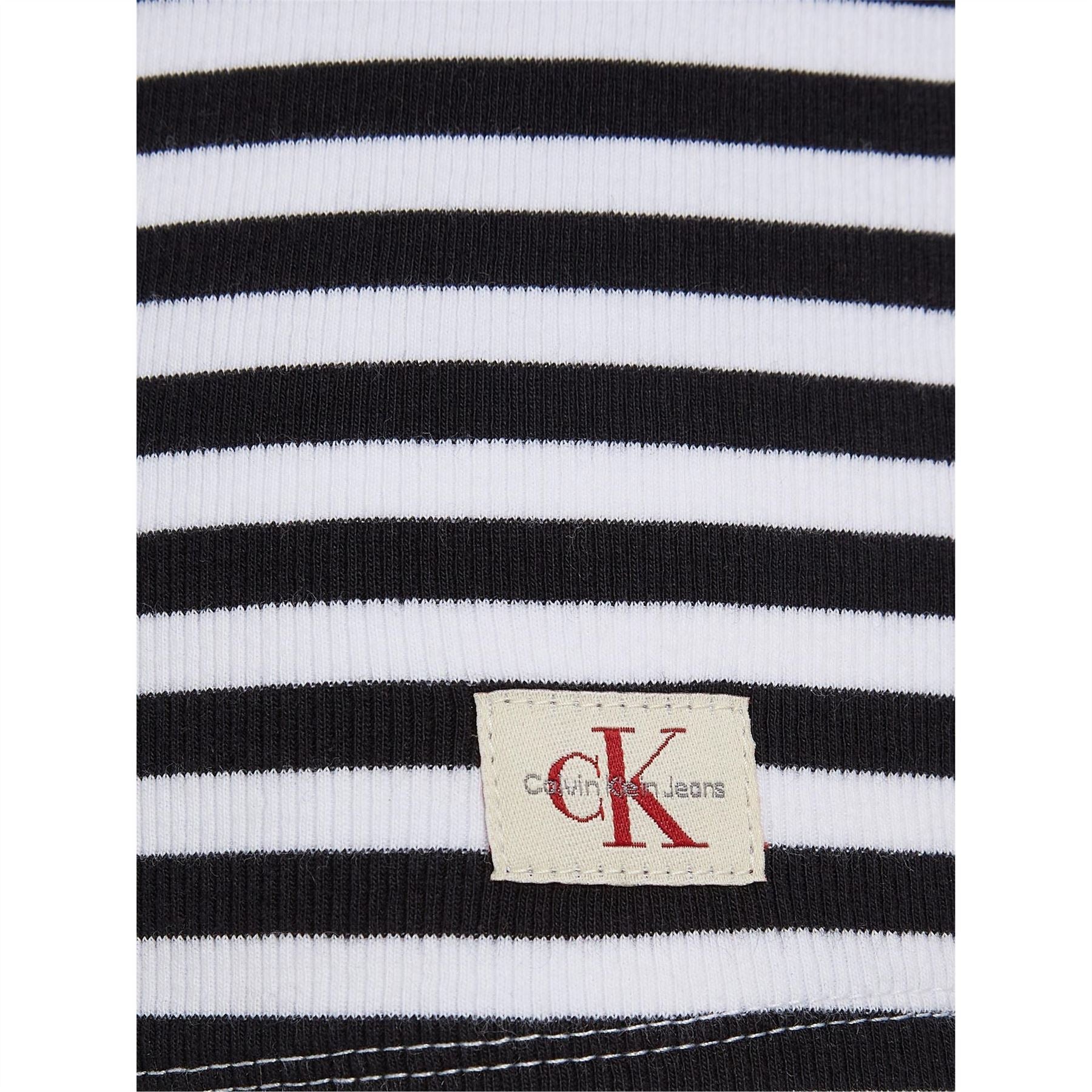 Calvin Klein Jeans Label Rib Long Sleeve