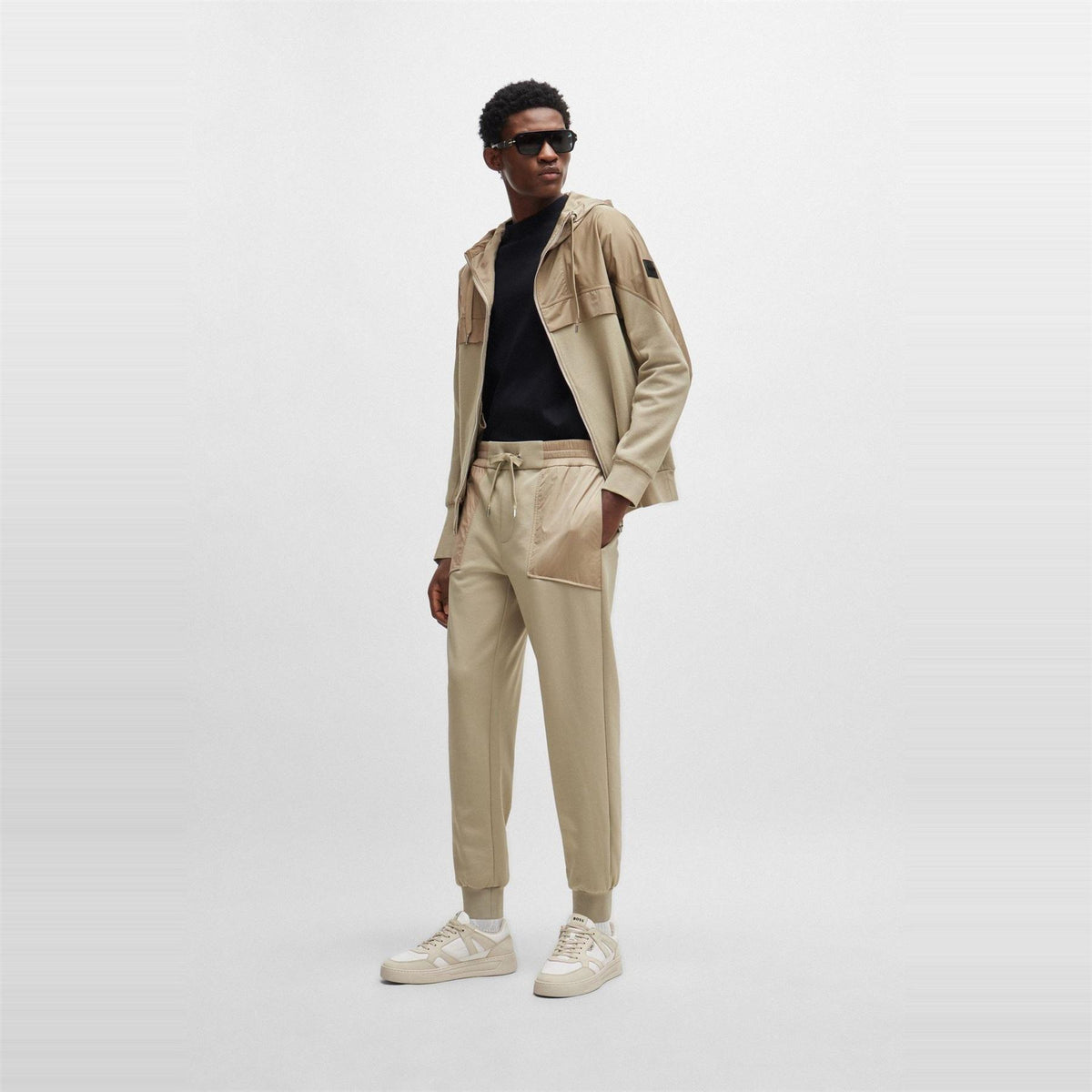 Boss Steele Full Zip Fleece Jacket