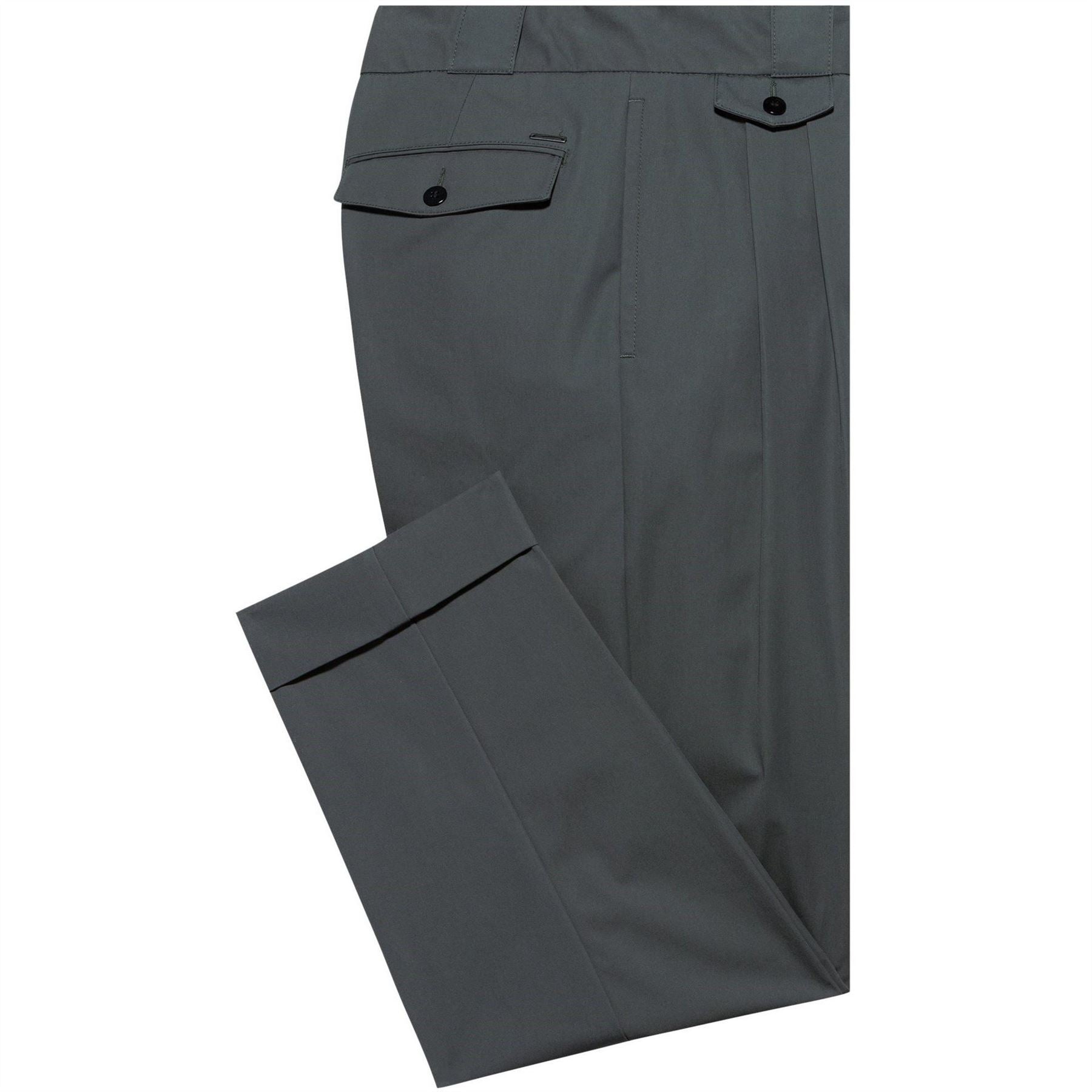 Boss Parko Pleated Straight Leg Trouser