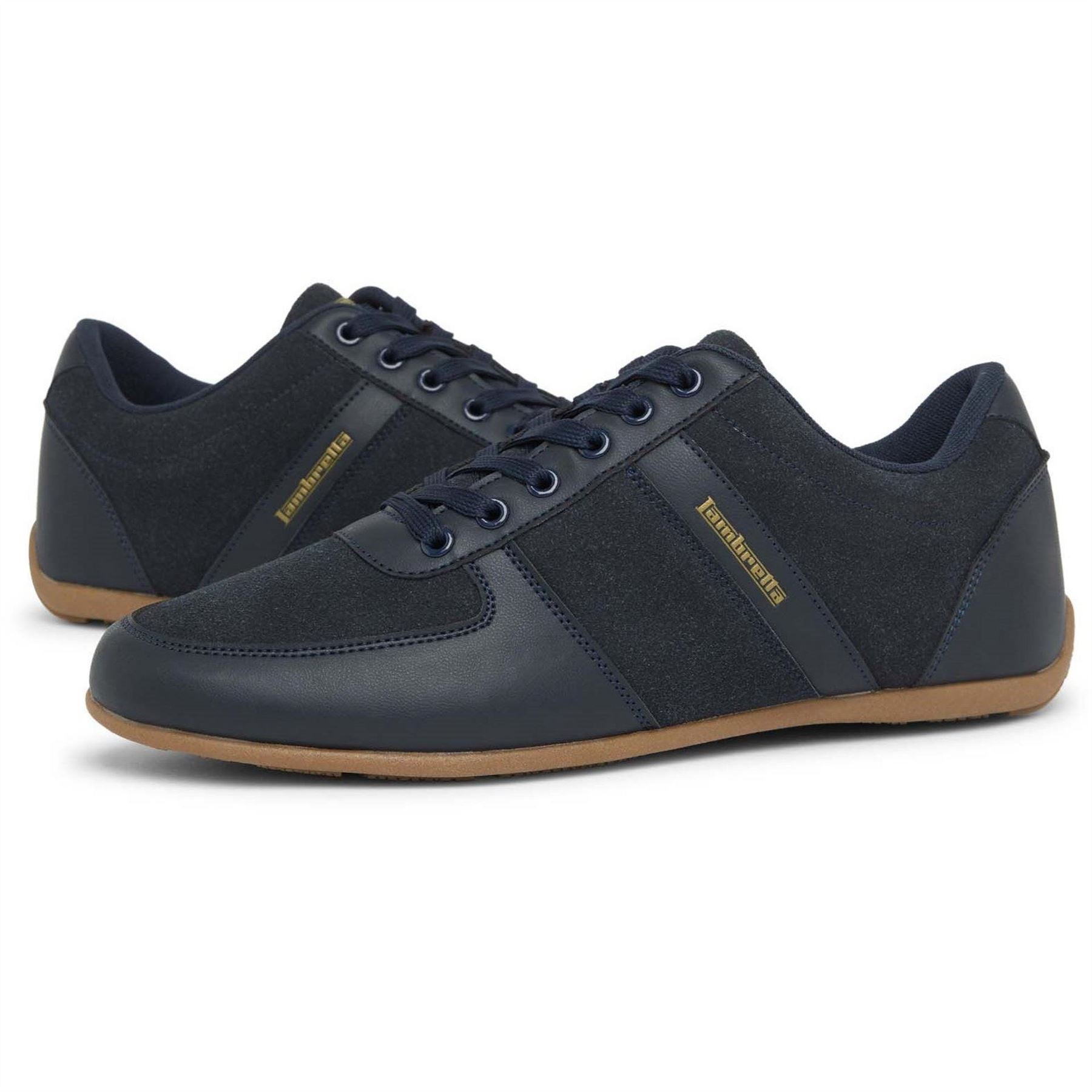 Lambretta Euro Low Top Lace-Up Sneakers