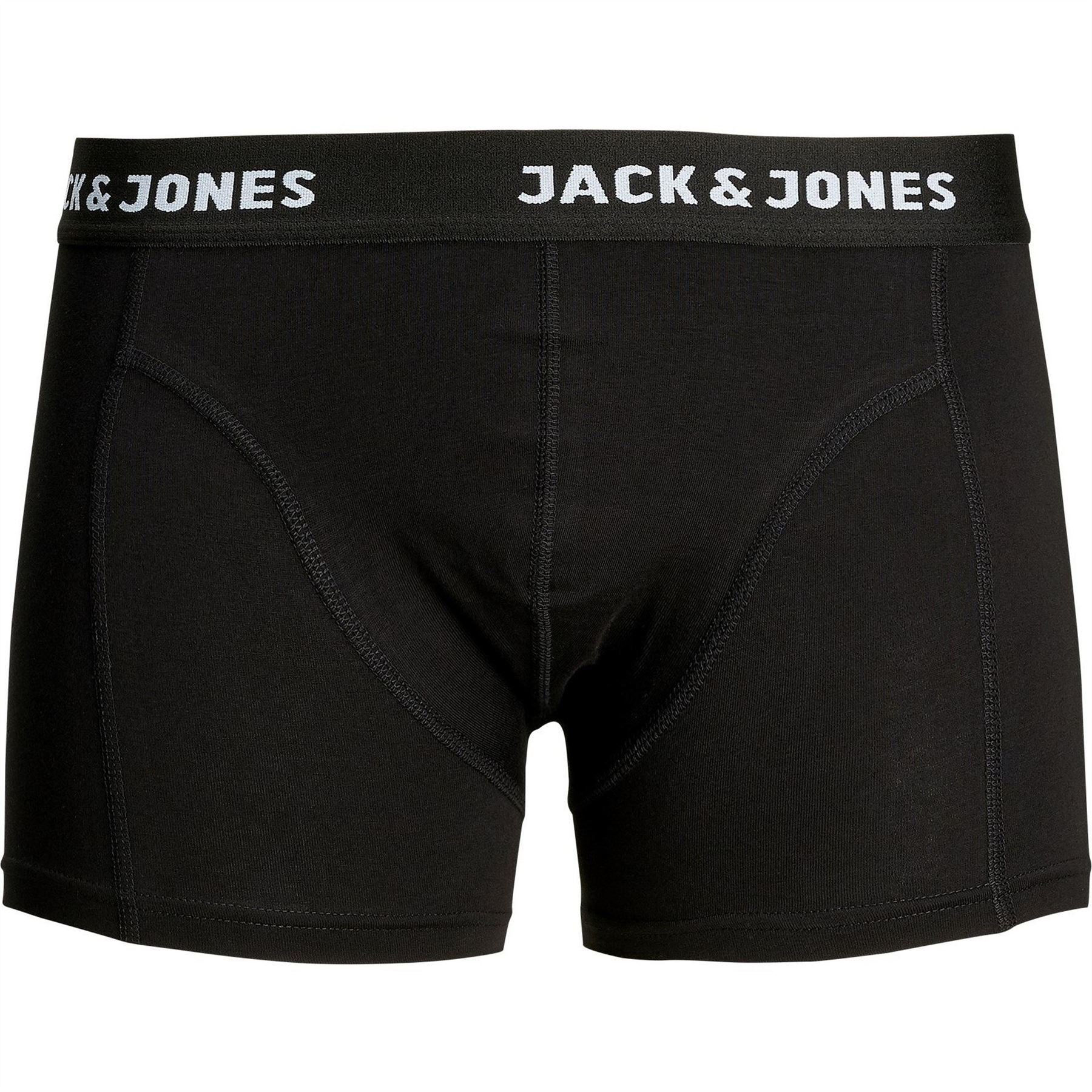 Jack and Jones Mens Anthony 3 Pack Boxer Trunk