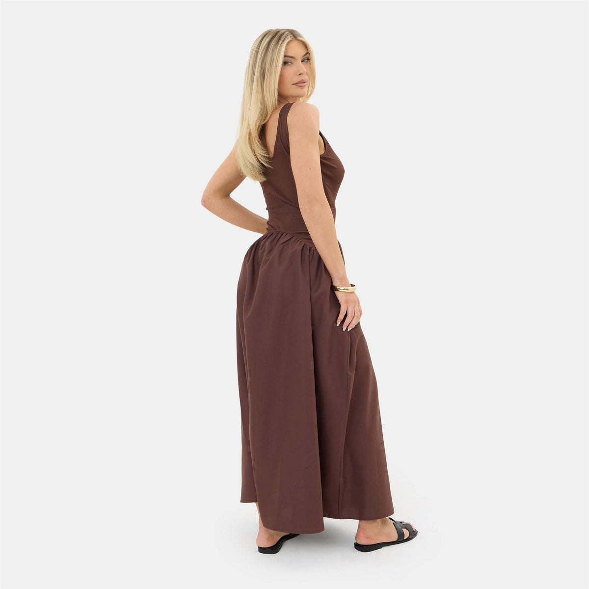 I Saw It First Woven Maxi Dress