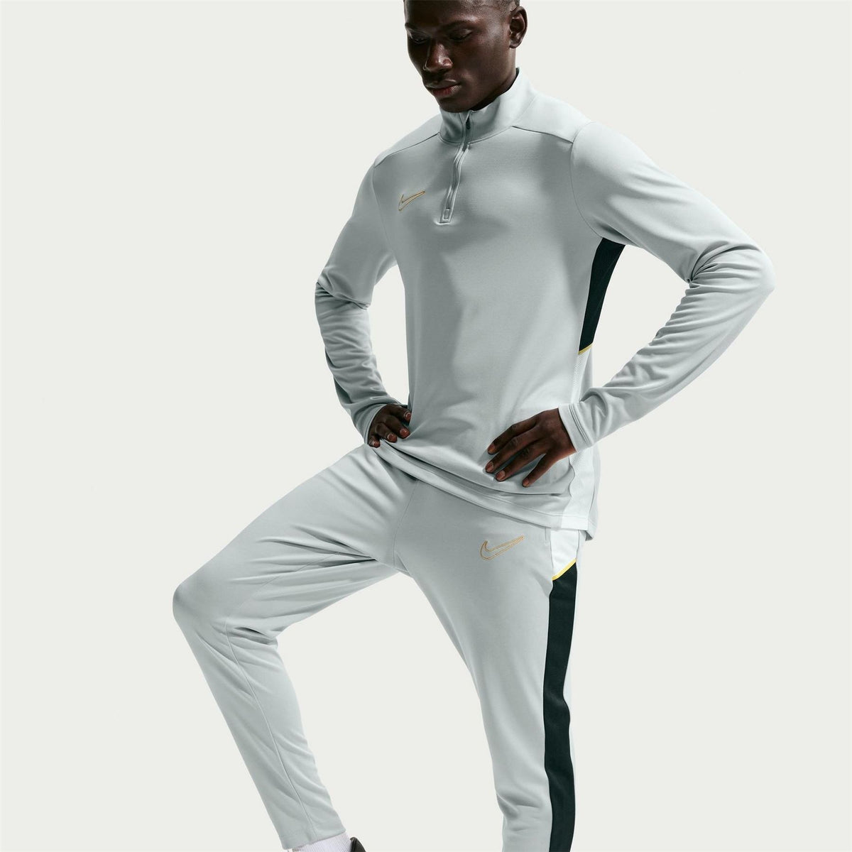 Nike Mens Dri Fit Academy Zippered Football Pants