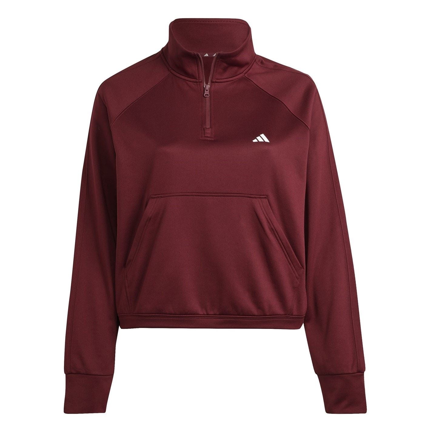 adidas Quarter Zip Relaxed Fit Sweatshirt